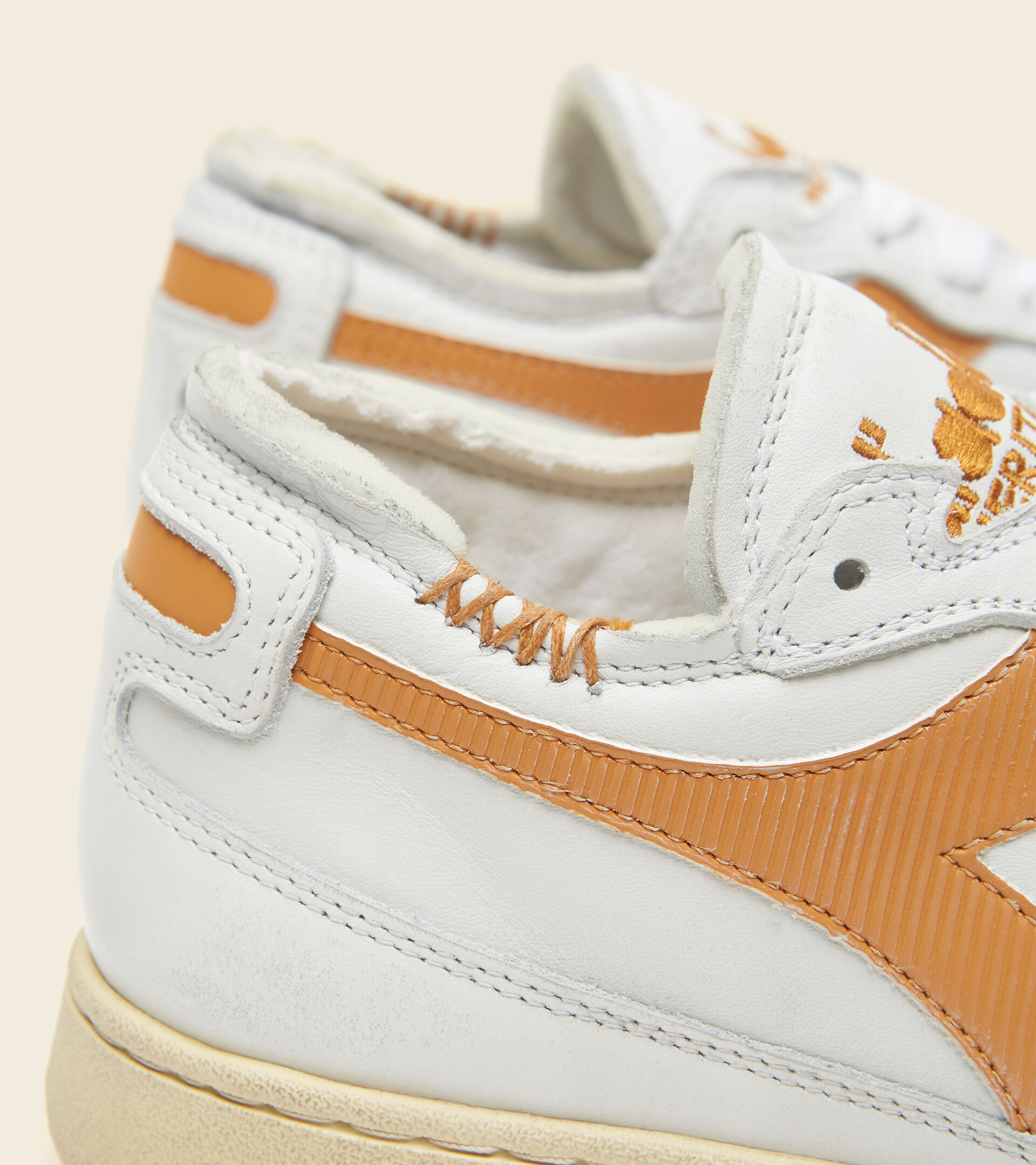 Footwear Heritage UNISEX MI BASKET ROW CUT BIANCO/PEPITA Diadora
