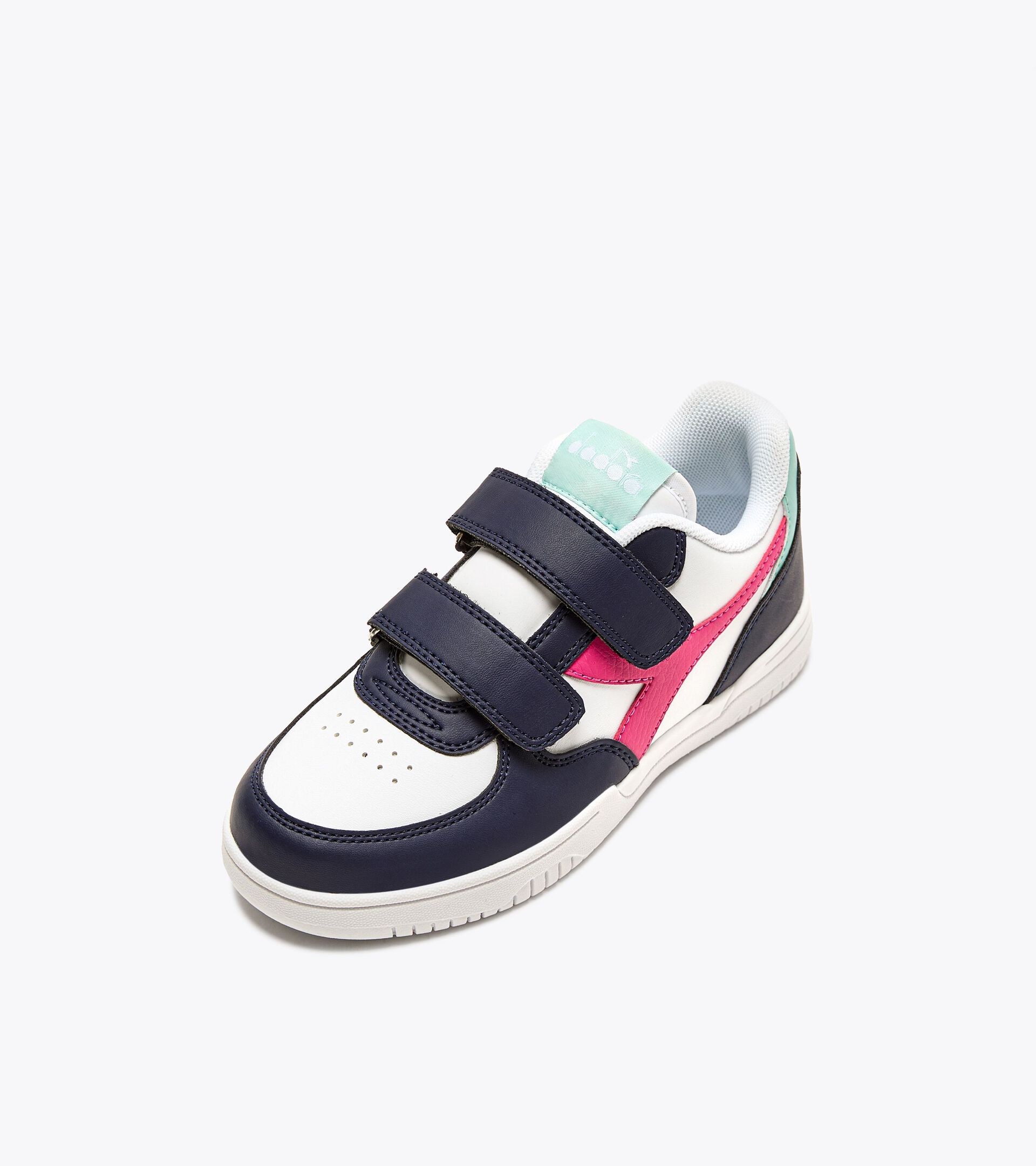 Sports shoes - Kids 4-8 years RAPTOR LOW PS PEACOAT/FUCHSIA PURPLE/PSTL TU - Diadora