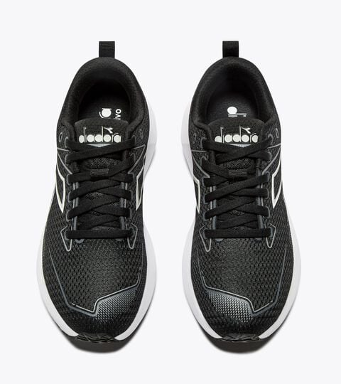 MYTHOS BLUSHIELD VIGORE 4 W, BLACK/WHITE (C7406) Running shoe - Stability and protection - Women’s MYTHOS BLUSHIELD VIGORE 4 W BLACK/WHITE (C7406) - Diadora