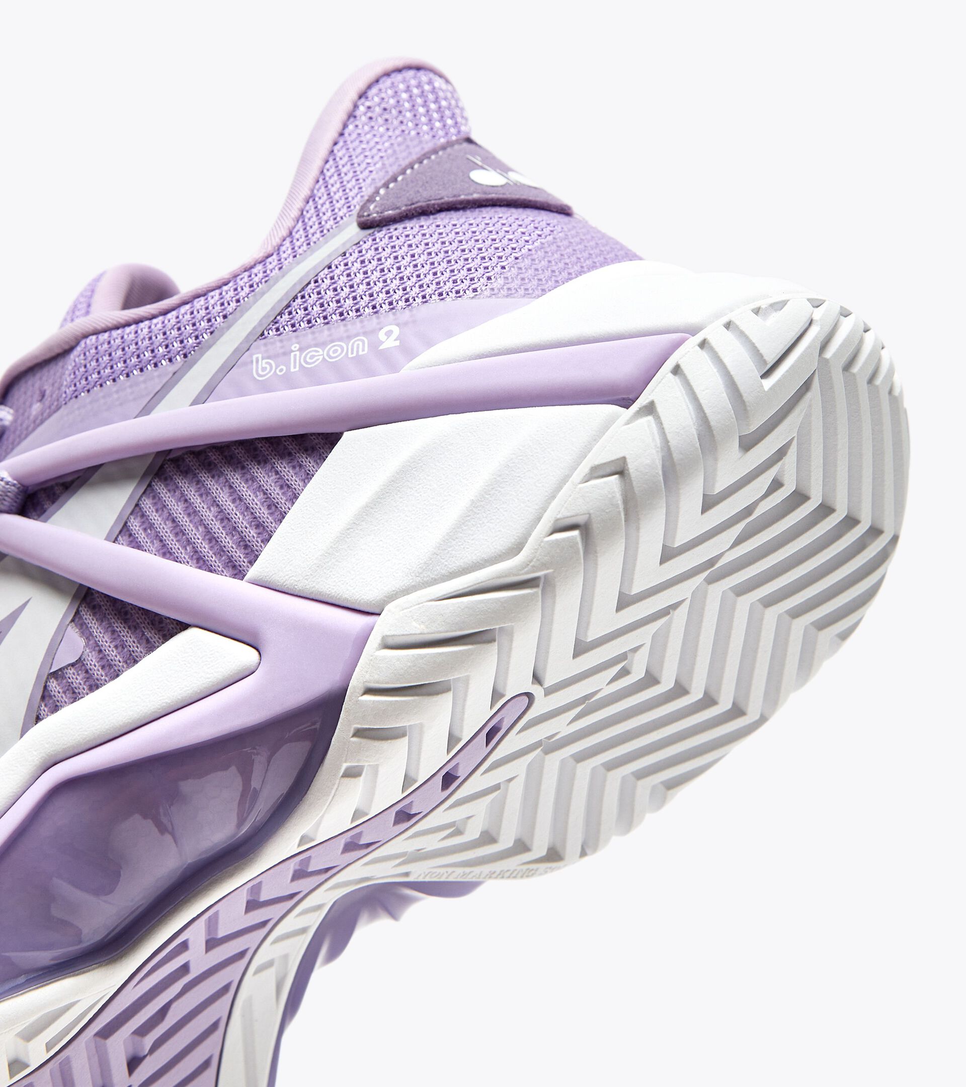 Tennis shoes for hard surfaces or clay courts - Women B.ICON 2 W AG ORCHID BLOOM/WHITE - Diadora
