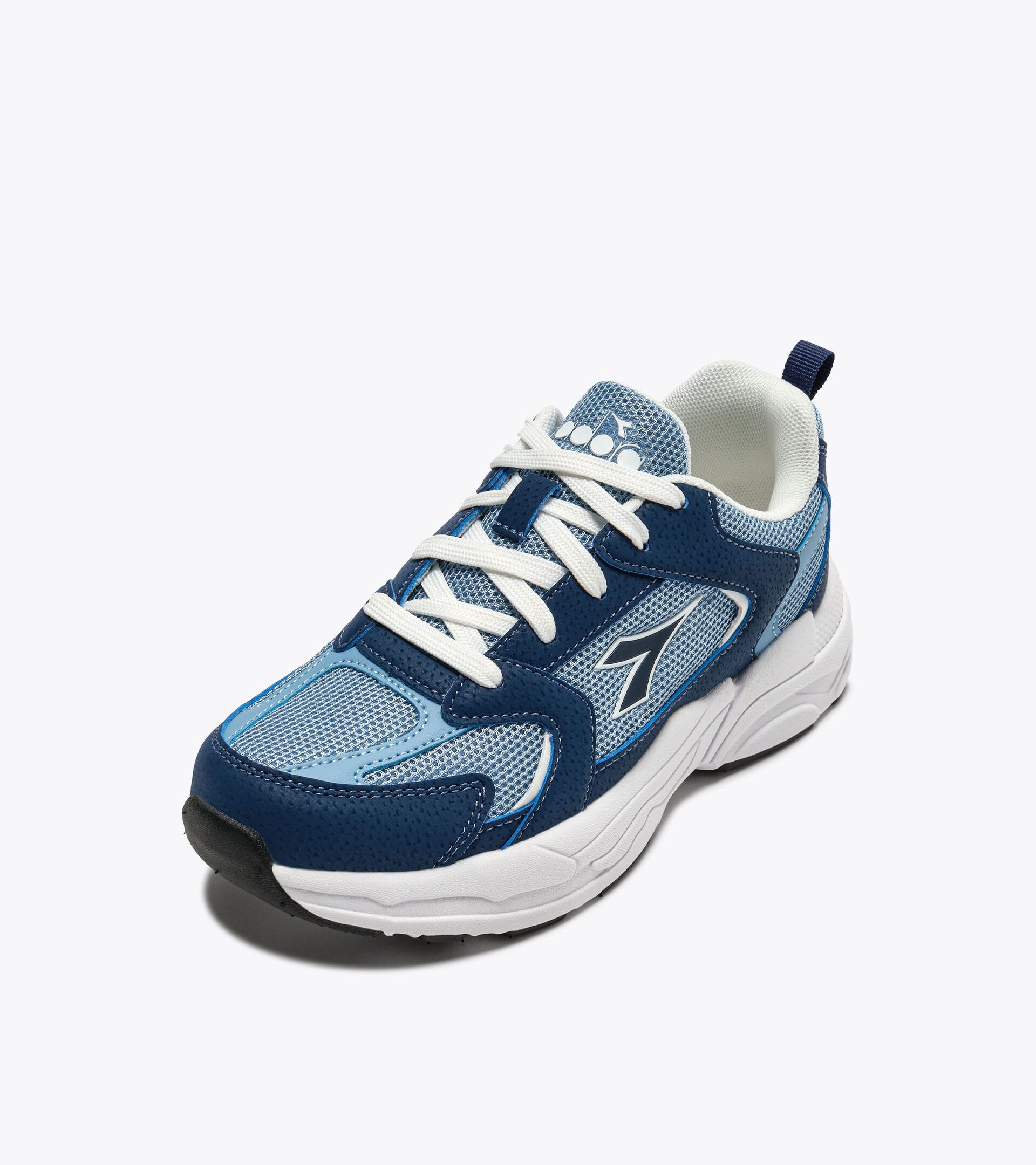 Sportlicher Sneaker - Jungen und M&auml;dchen ALLEY GS BLAU BAUERNROSE - Diadora