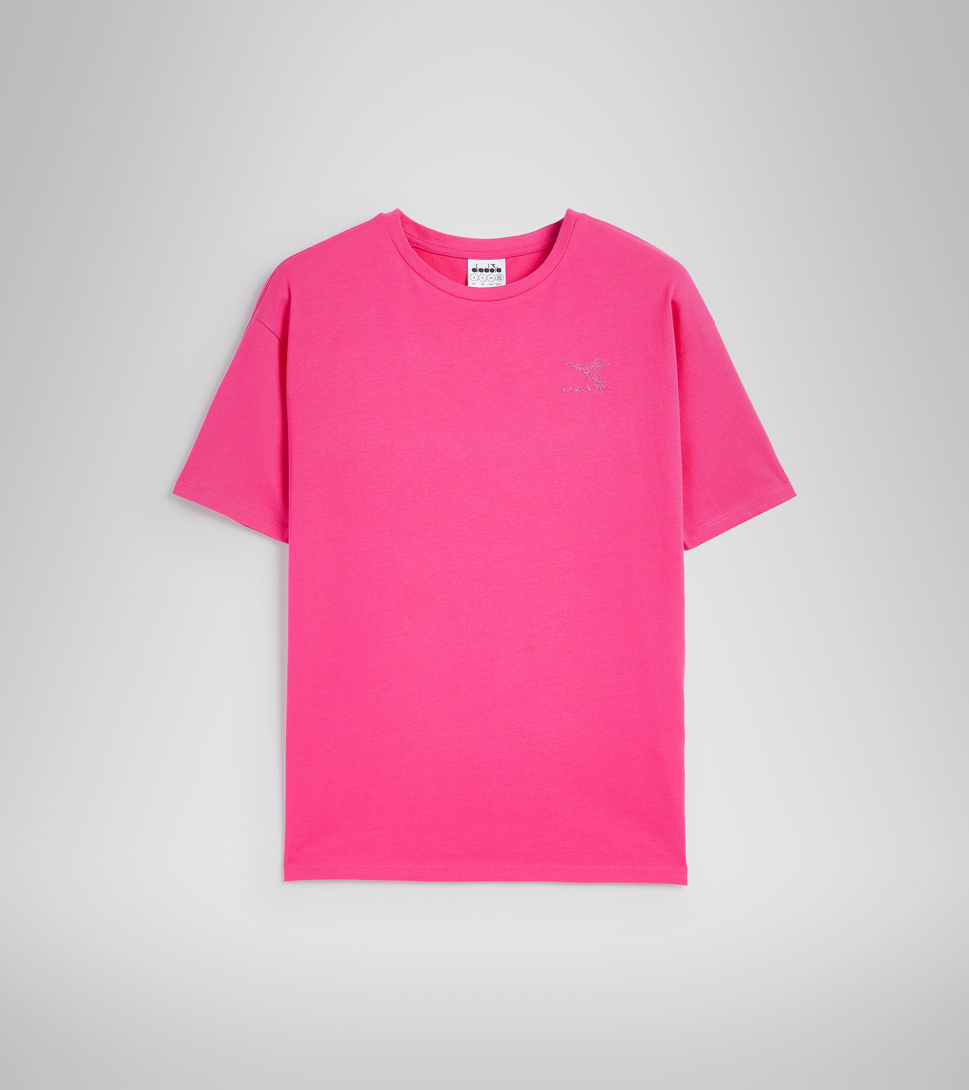 T-shirt - Women L.T-SHIRT SS BLINK MAGENTA - Diadora