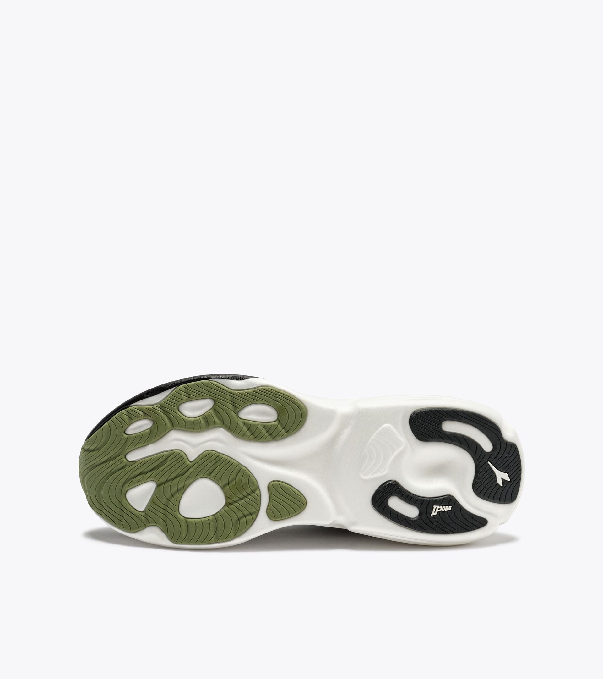 Made in Italy running shoe - Lightness and cushioning - All-Gender ATOMO STAR BLACK/WHITE/SAGE - Diadora