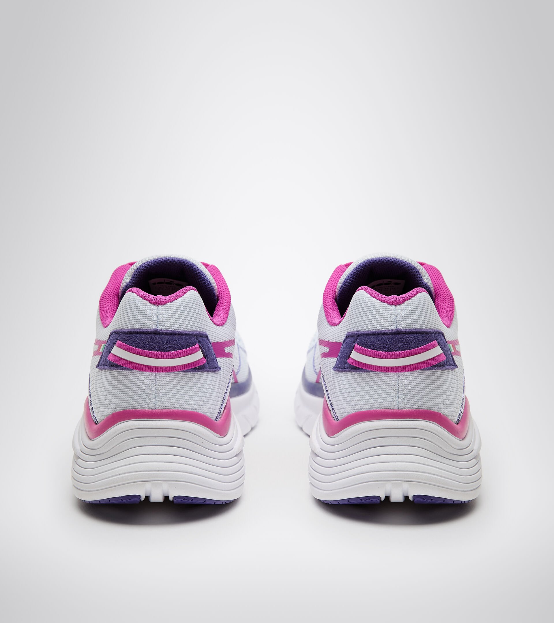 Running shoes - Made in Italy EQUIPE ATOMO GB WHITE/ERICA - Diadora