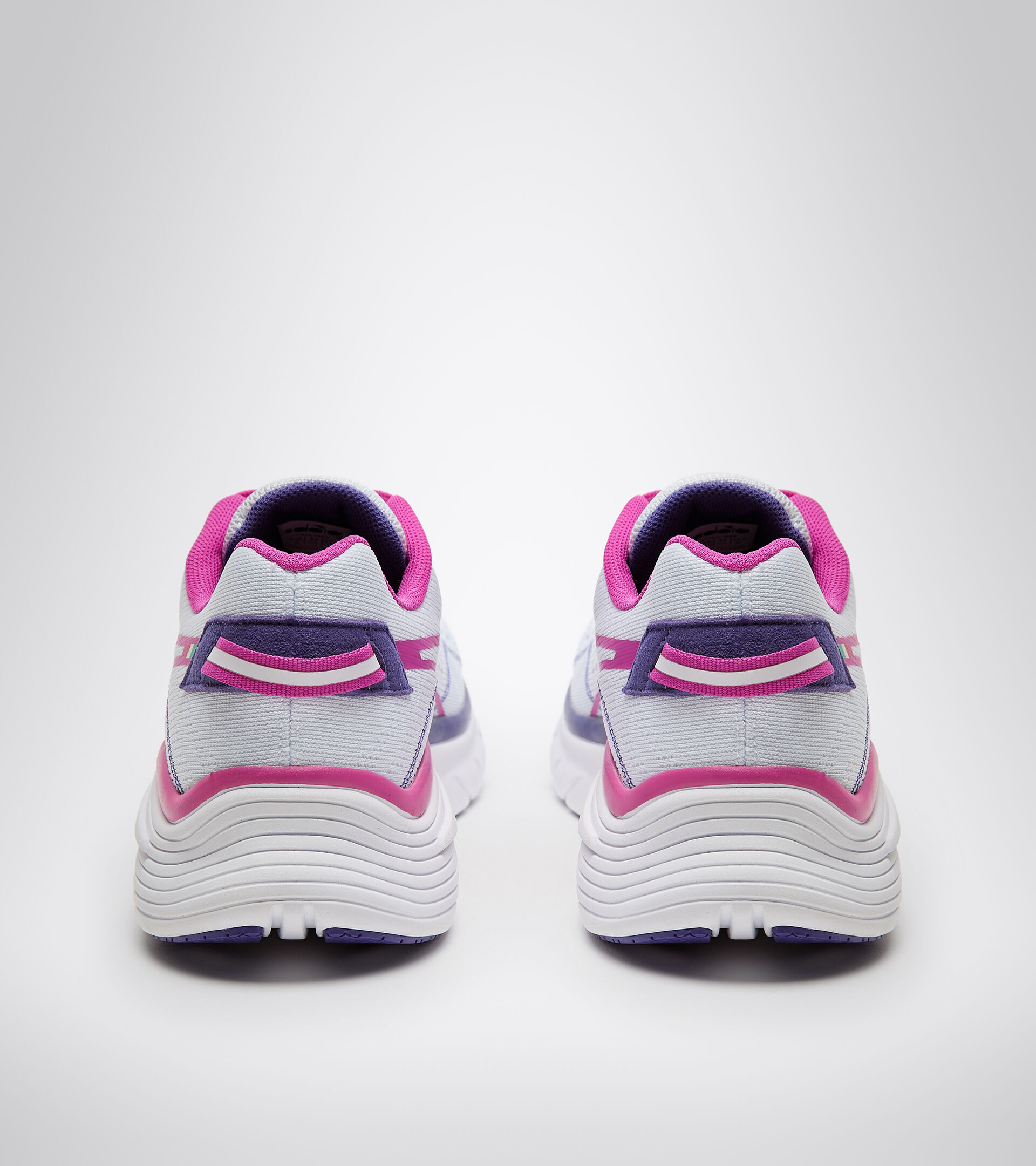Running shoes - Made in Italy EQUIPE ATOMO GB WHITE/ERICA - Diadora