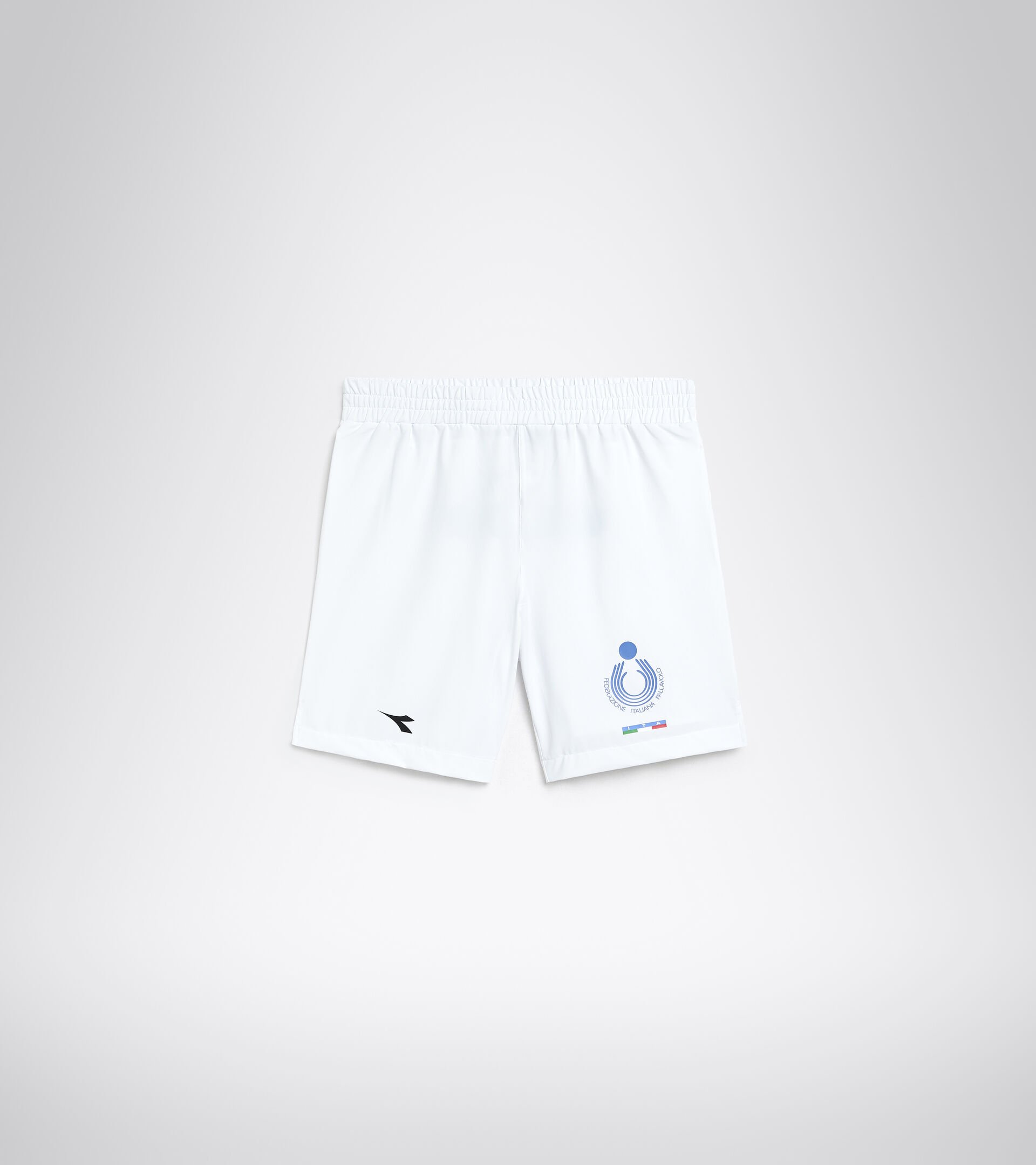 Pantalones cortos de competición para hombre - Selección Italiana de Vóley Playa SHORT GARA UOMO BV ITALIA BLANCO VIVO - Diadora