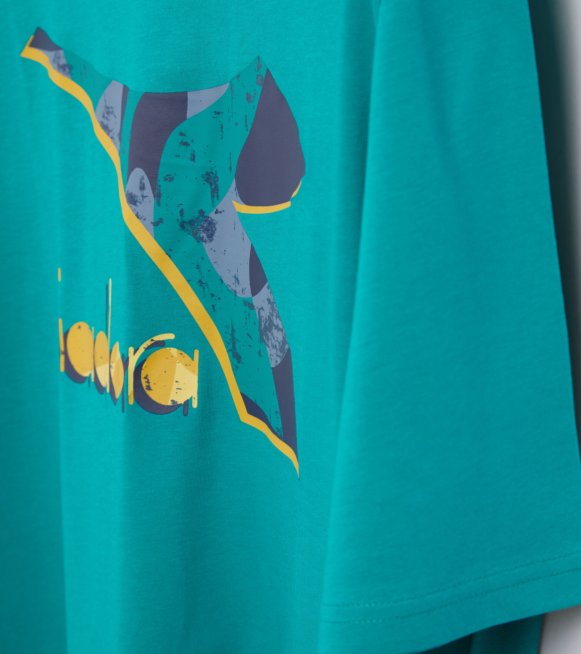 Apparel Sport UOMO T-SHIRT SS SHIELD VERDE OMBRA Diadora