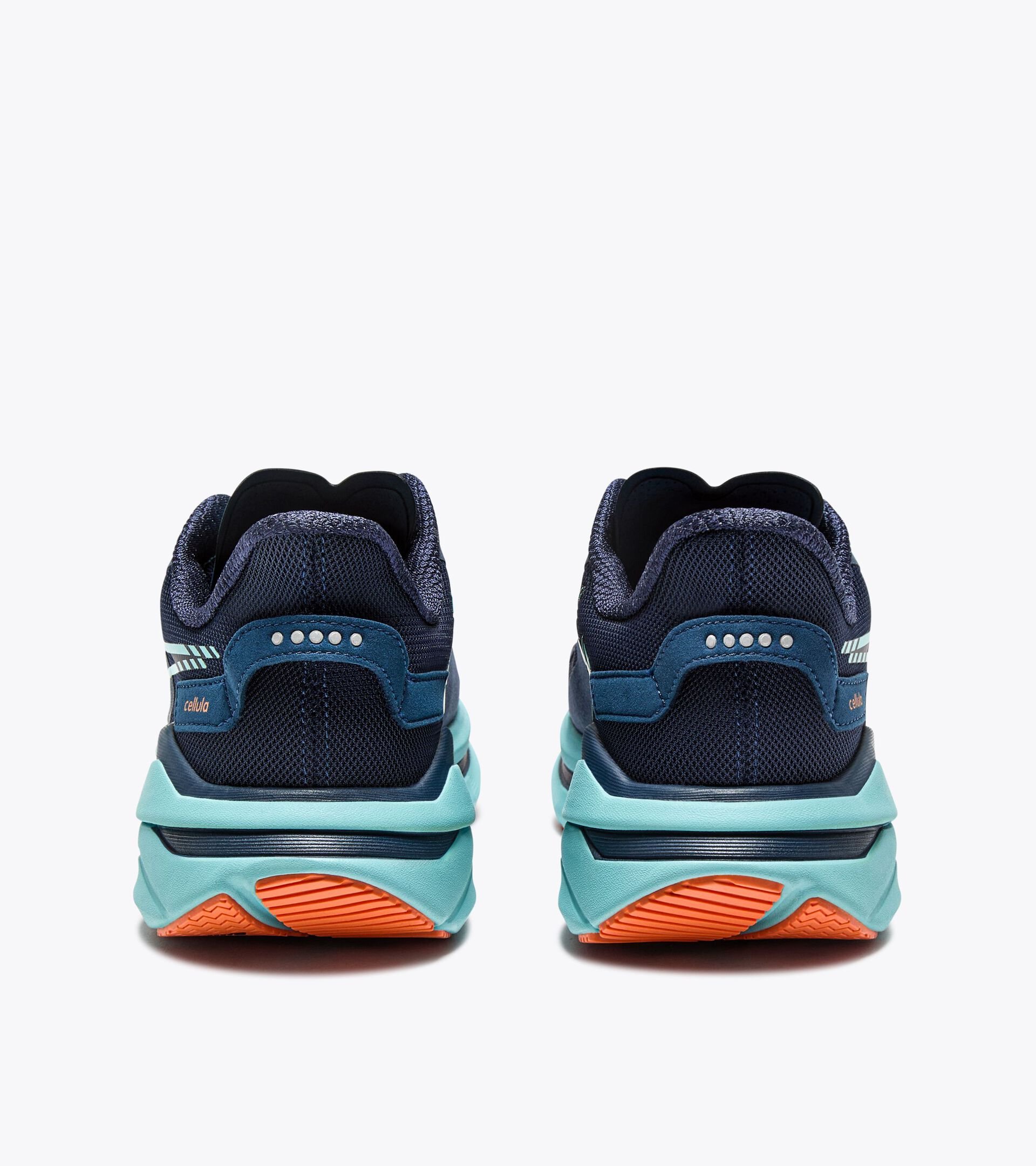 Running shoe - Comfort and stability - Men's CELLULA BLUE CORSAIR/AQUA SEA - Diadora