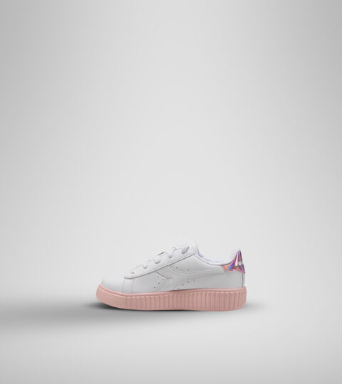 GAME STEP PS, BIANCO/ROSA MANOPESCA Footwear Sport BAMBINO GAME STEP PS BIANCO/ROSA MANOPESCA Diadora