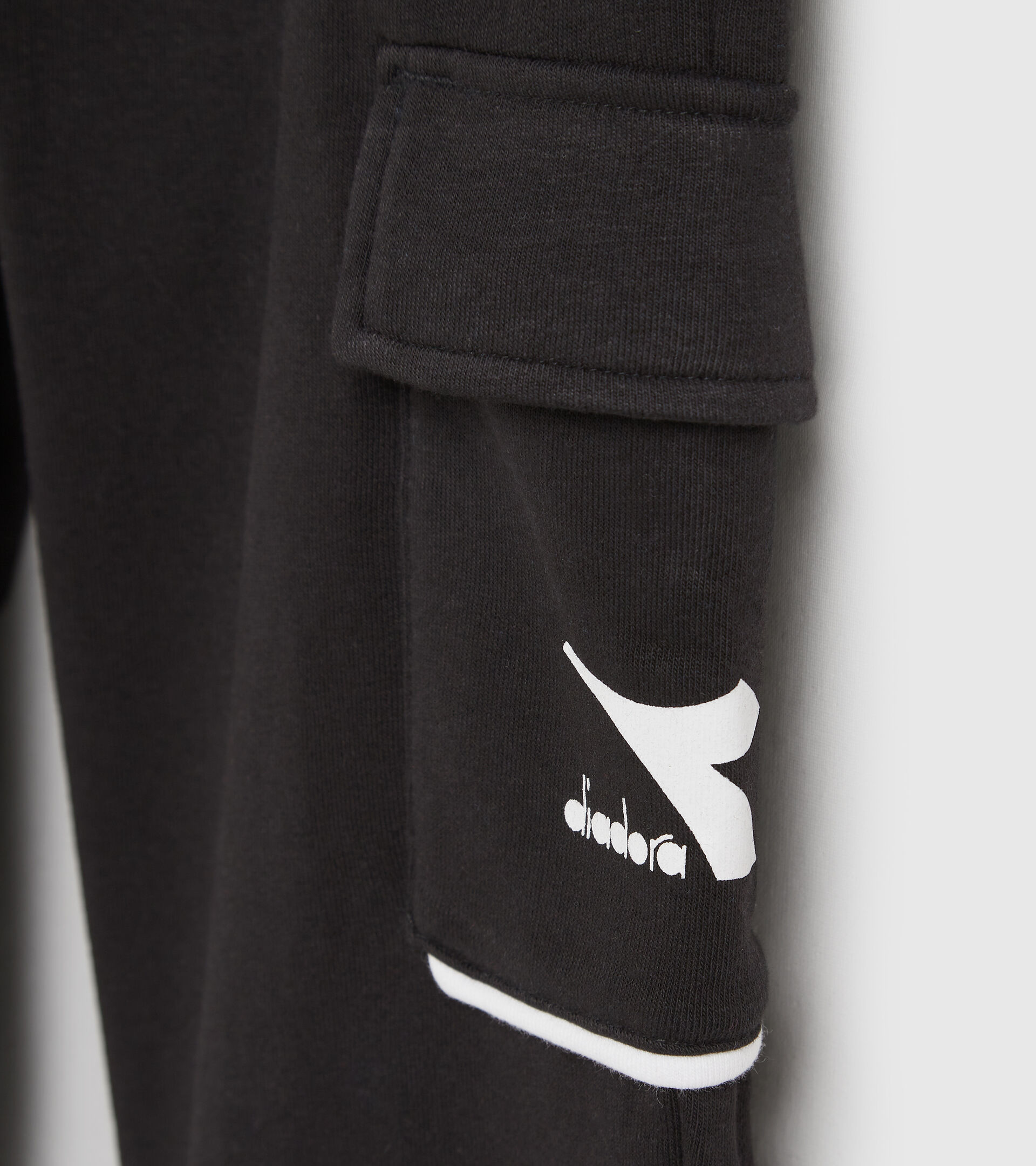 Cotton sports tracksuit - Boy’s JB.TRACKSUIT HD FZ DIADORA FC PRINCESS BLUE - Diadora