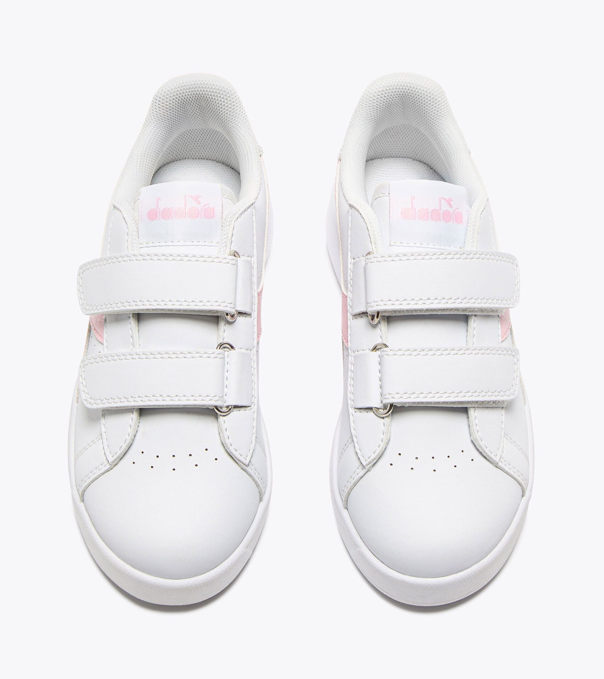 Sports shoes - Kids 4-8 years GAME P BALLET PS WHITE/PINK LADY - Diadora