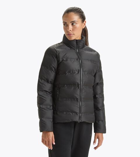 Puffer jacket - Women L. INSULATED JACKET BLACK - Diadora