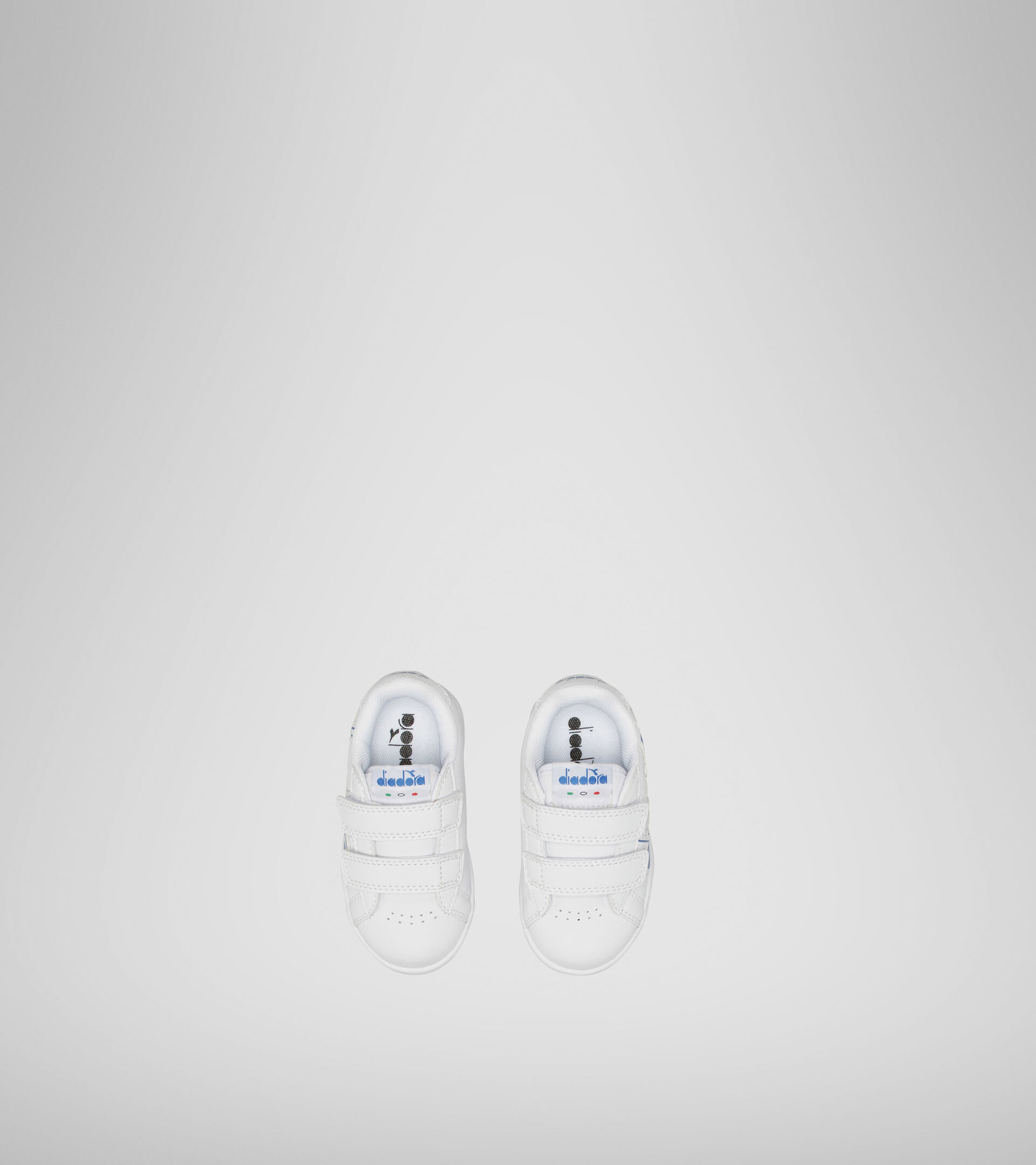 Chaussures de sport - Unisexe Enfant GAME P BOLDER TD BIANCO/BLU MICRO - Diadora