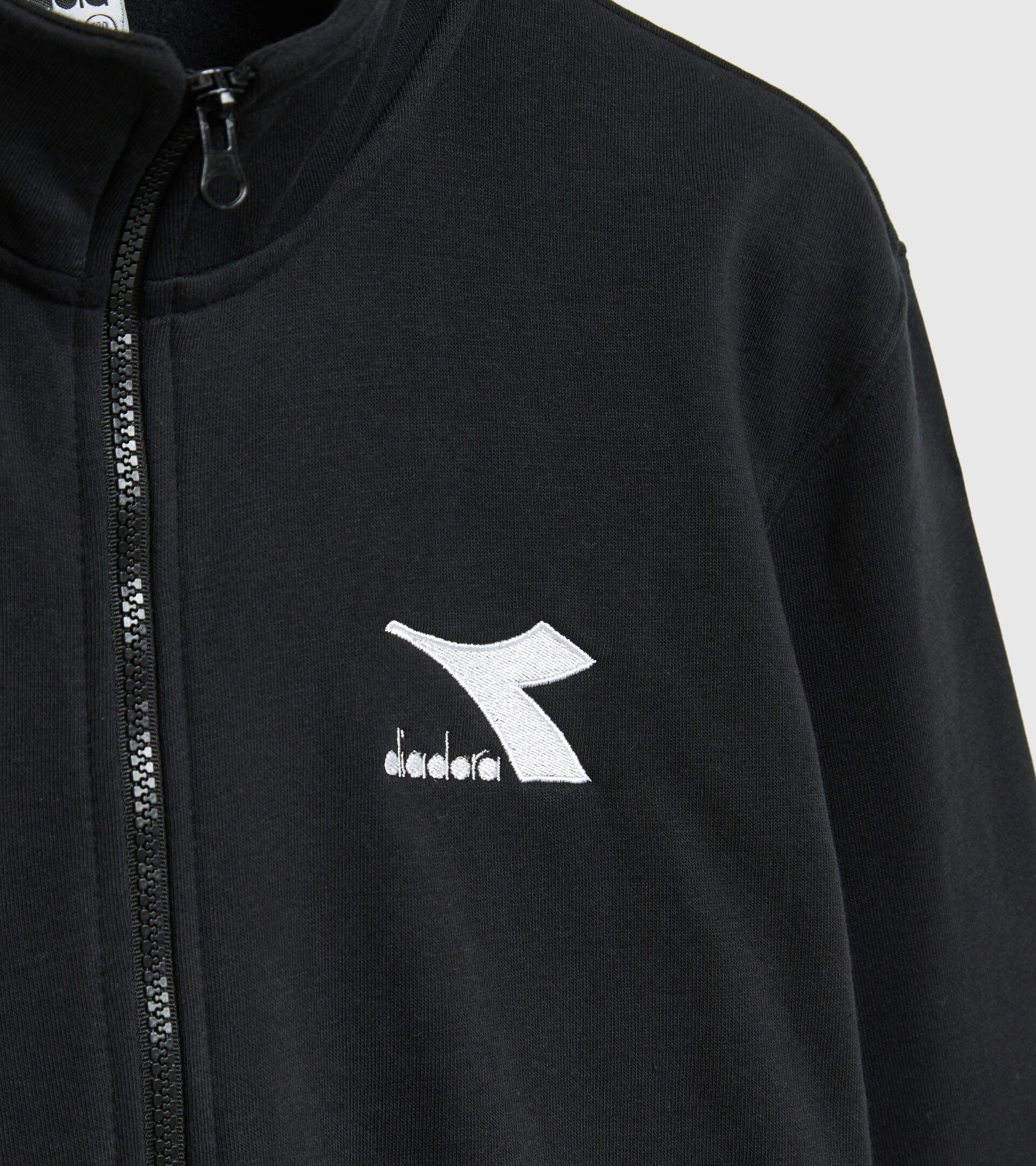 Sports sweatshirt - Men’s SWEAT FZ CORE BLACK - Diadora
