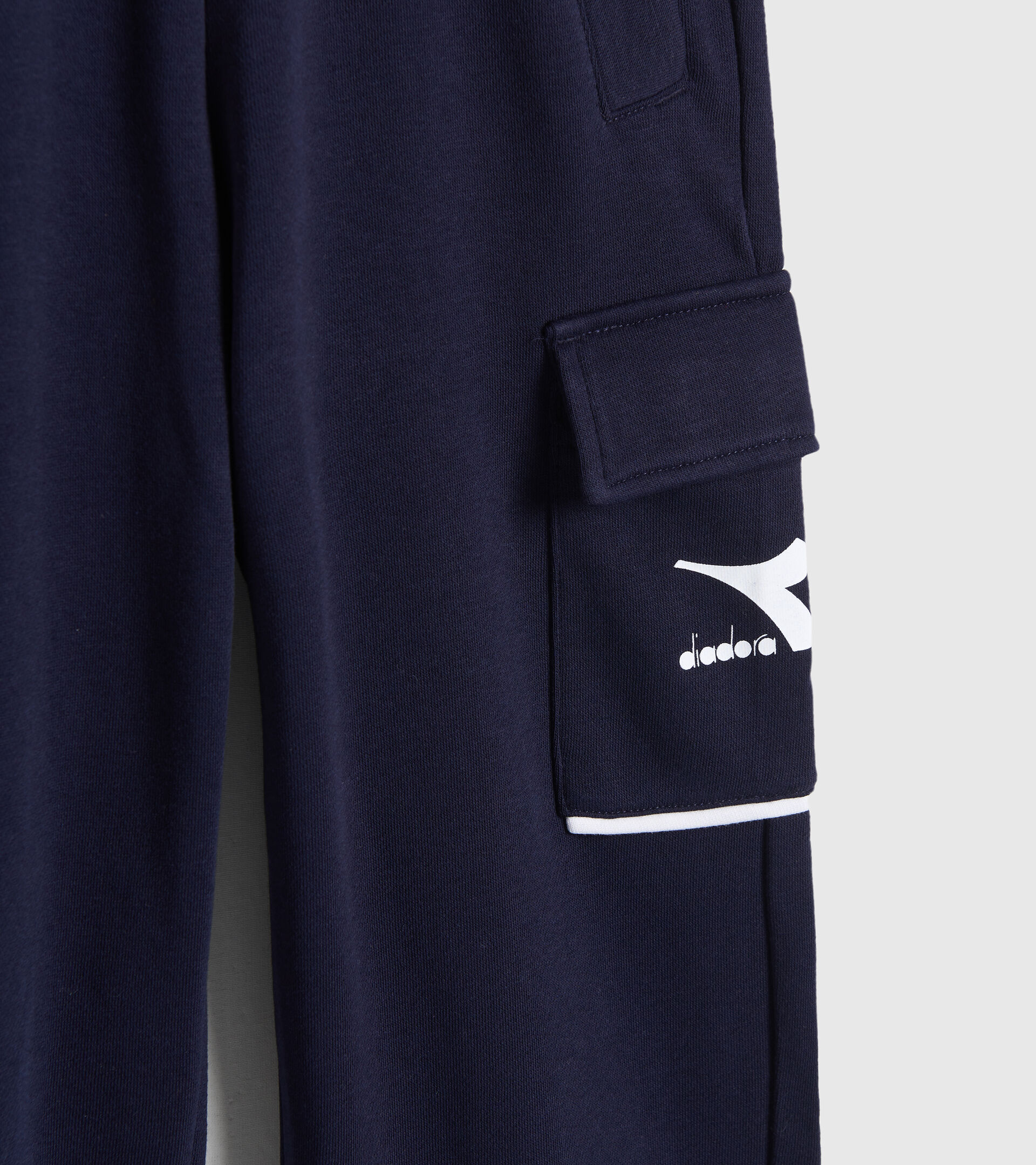 Sports trousers - Boys JB.CUFF PANTS DIADORA FC CLASSIC NAVY - Diadora