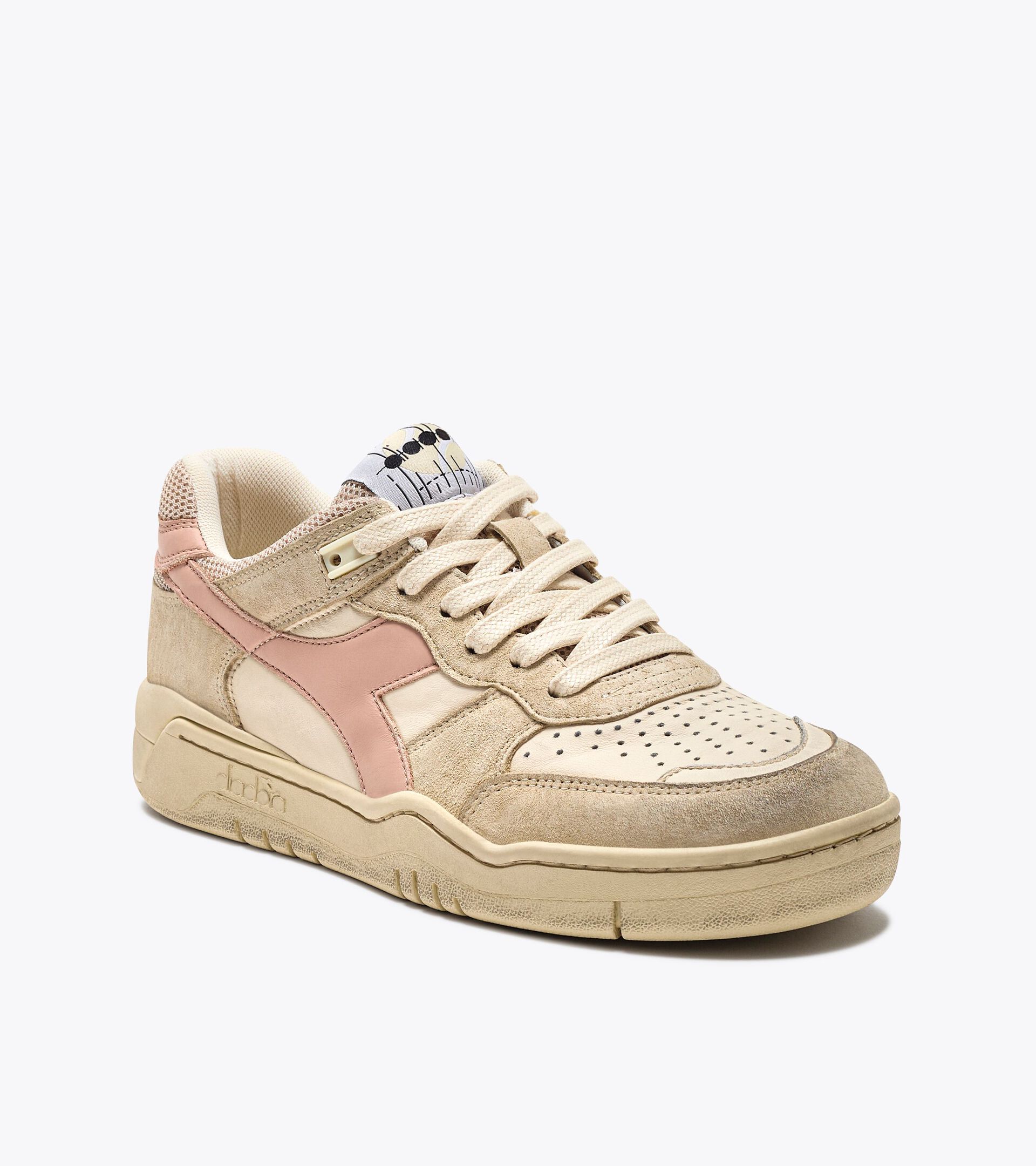 Zapatilla Heritage - Gender neutral B.560 PIGSKIN USED GRIS CRESTA SPUMOSA - Diadora