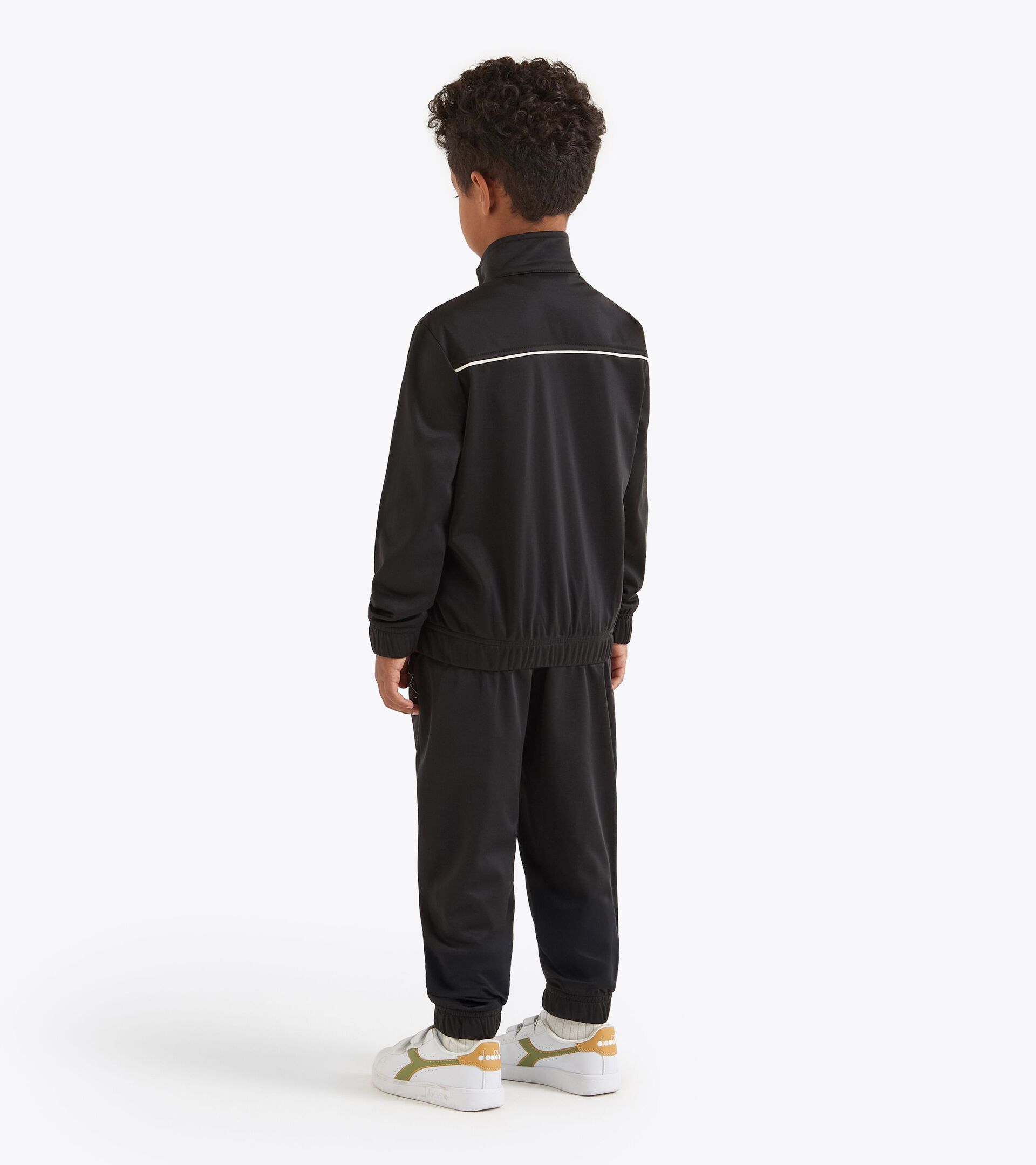 Polyestere tracksuit - Boy
 JB. TRACKSUIT FZ LOGO (PL) BLACK - Diadora