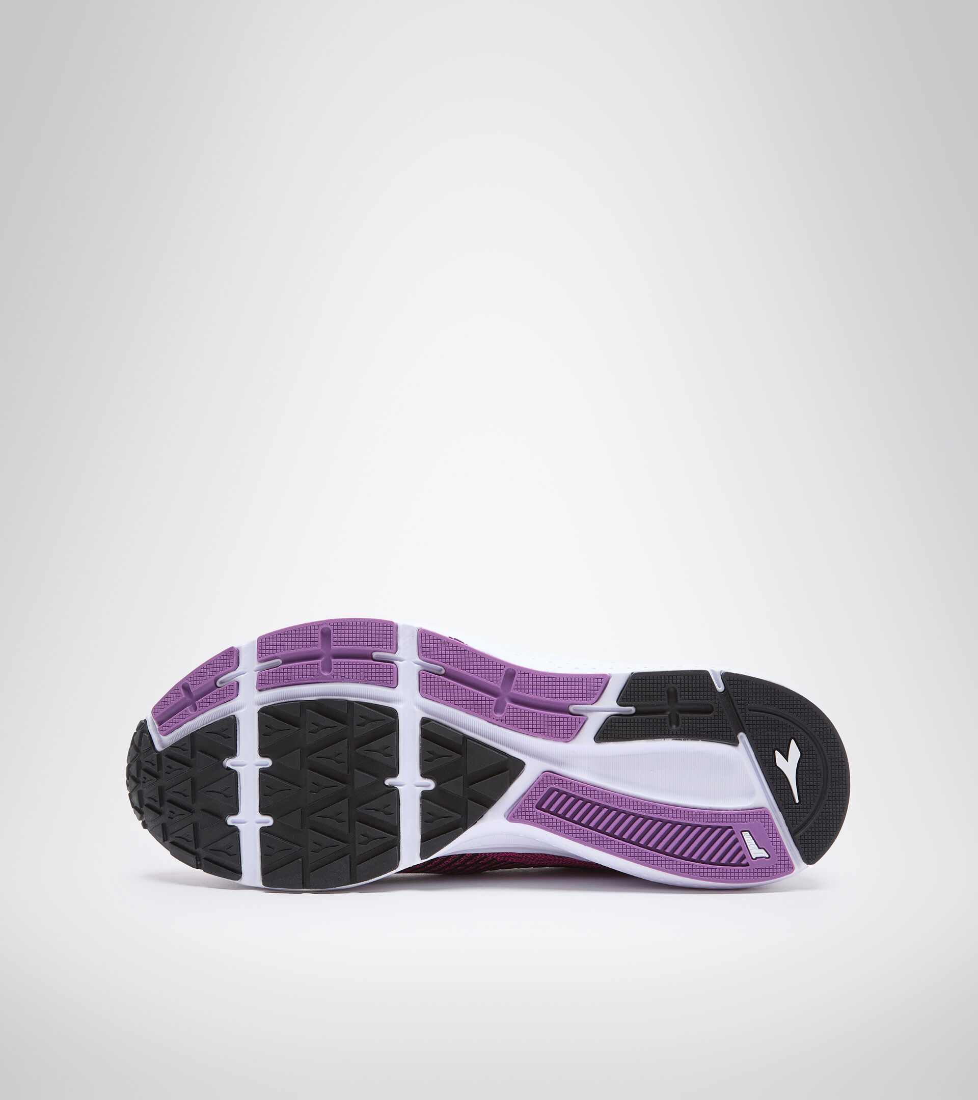 Sports shoe - Women PASSO W JAZZY/BLACK/BELLFLOWER - Diadora