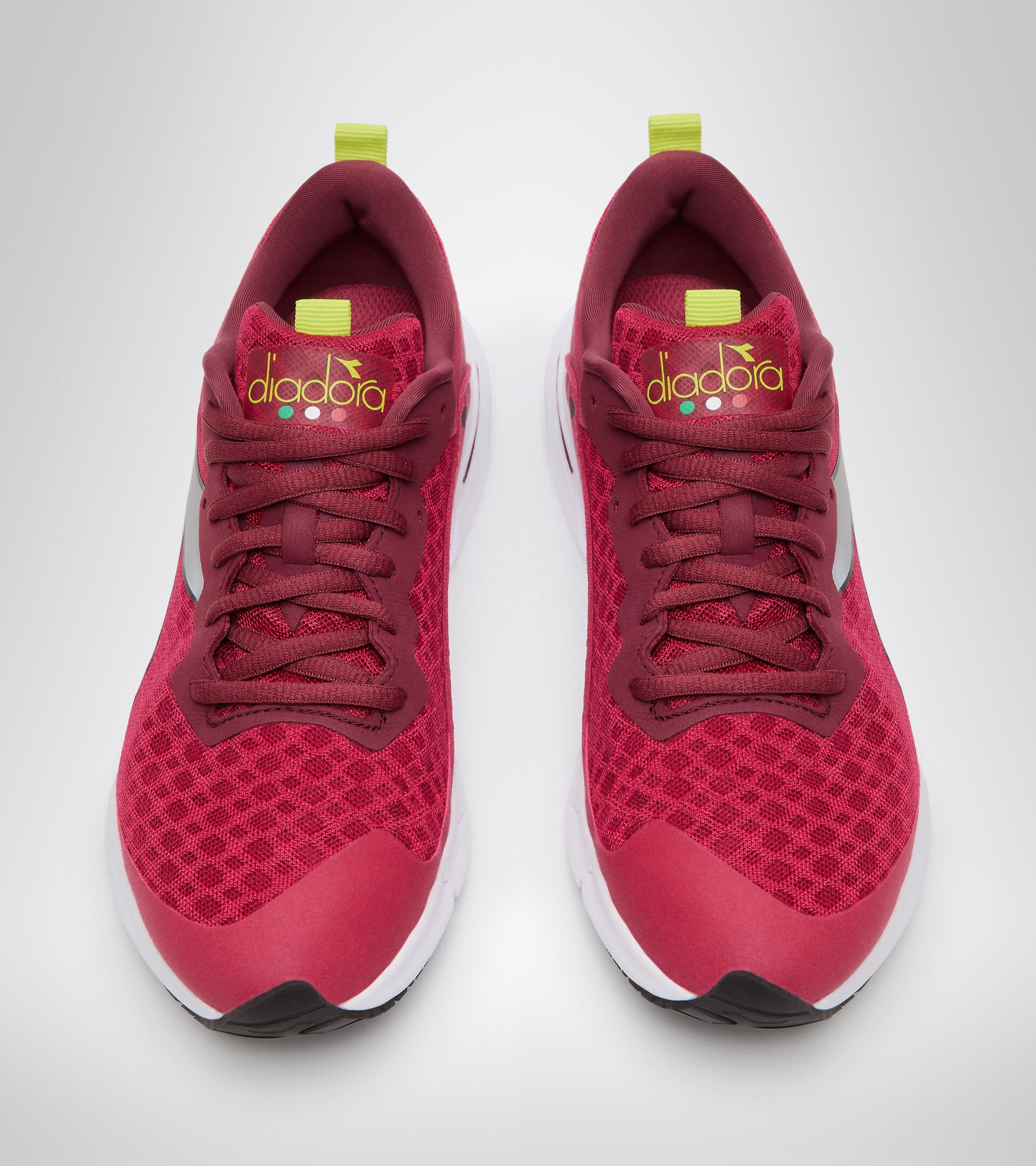 Laufschuh - Damen MYTHOS BLUSHIELD VOLO W KNALLIG ROSA/WSS/SILBER DD - Diadora
