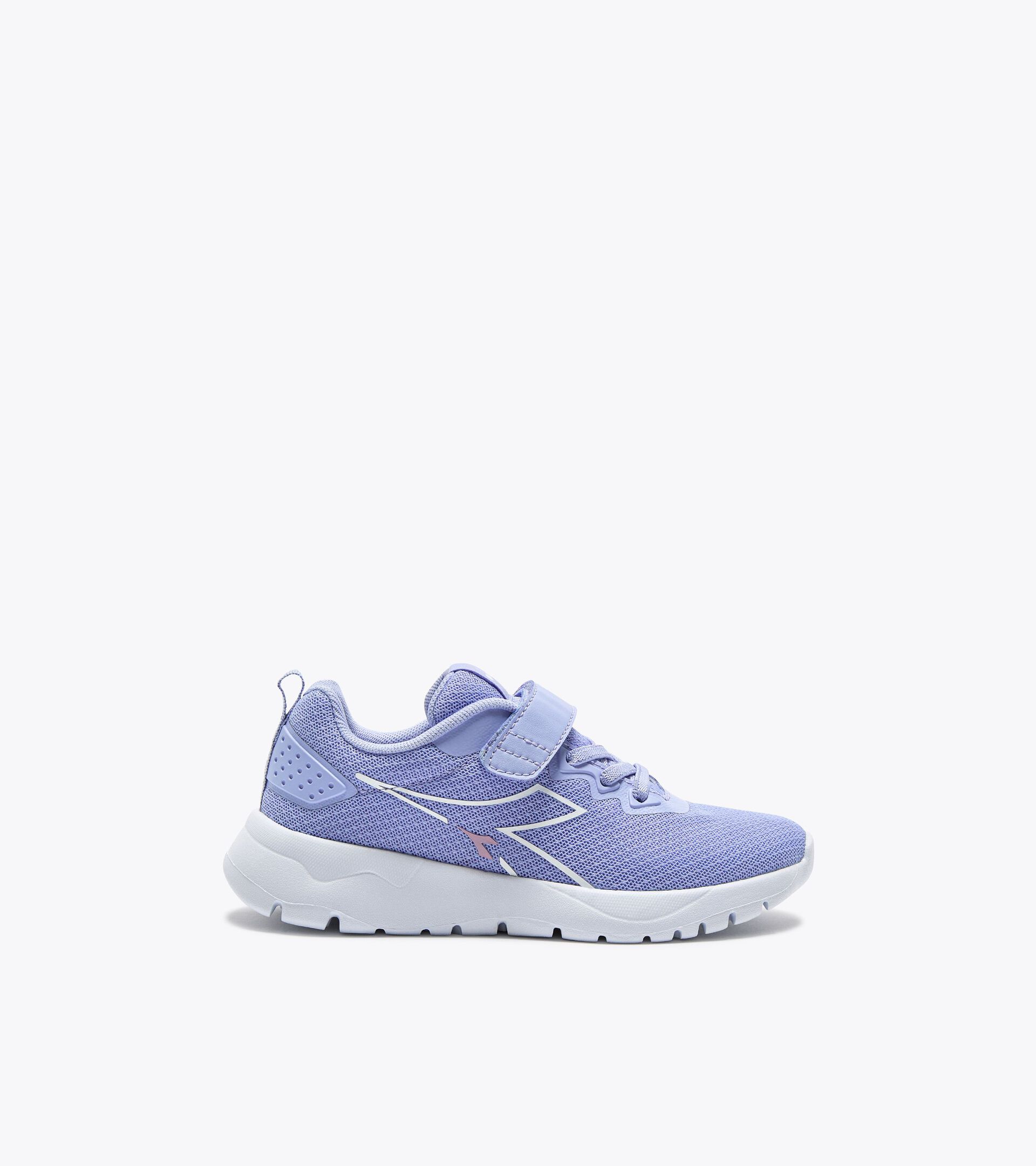 Running  shoe -  4-8  years old - Kids EVO RUN PS BABY LAVENDER /WHITE - Diadora