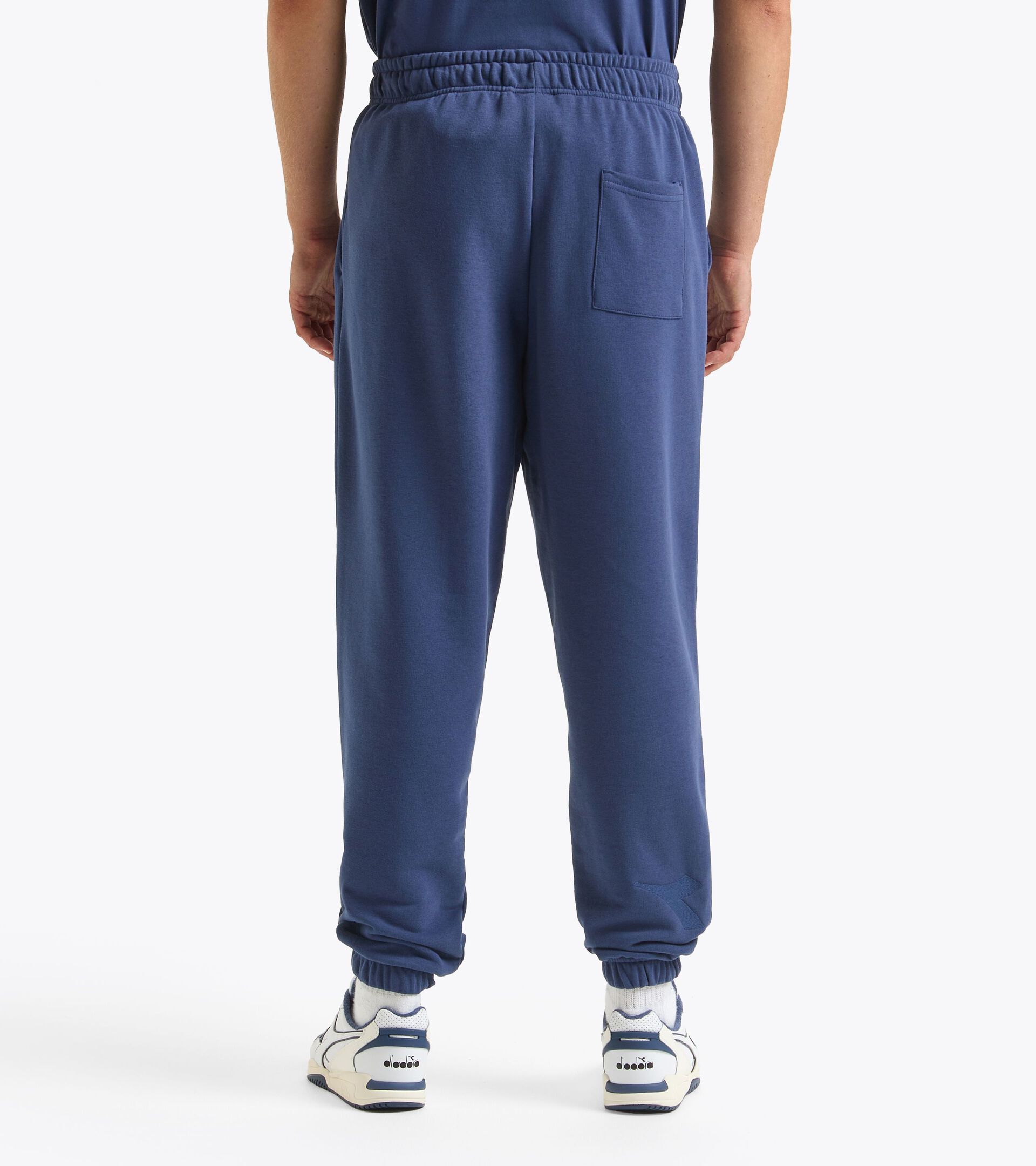 Pantaloni sportivi - Gender Neutral  PANT ATHL. LOGO BLU OCEANA - Diadora