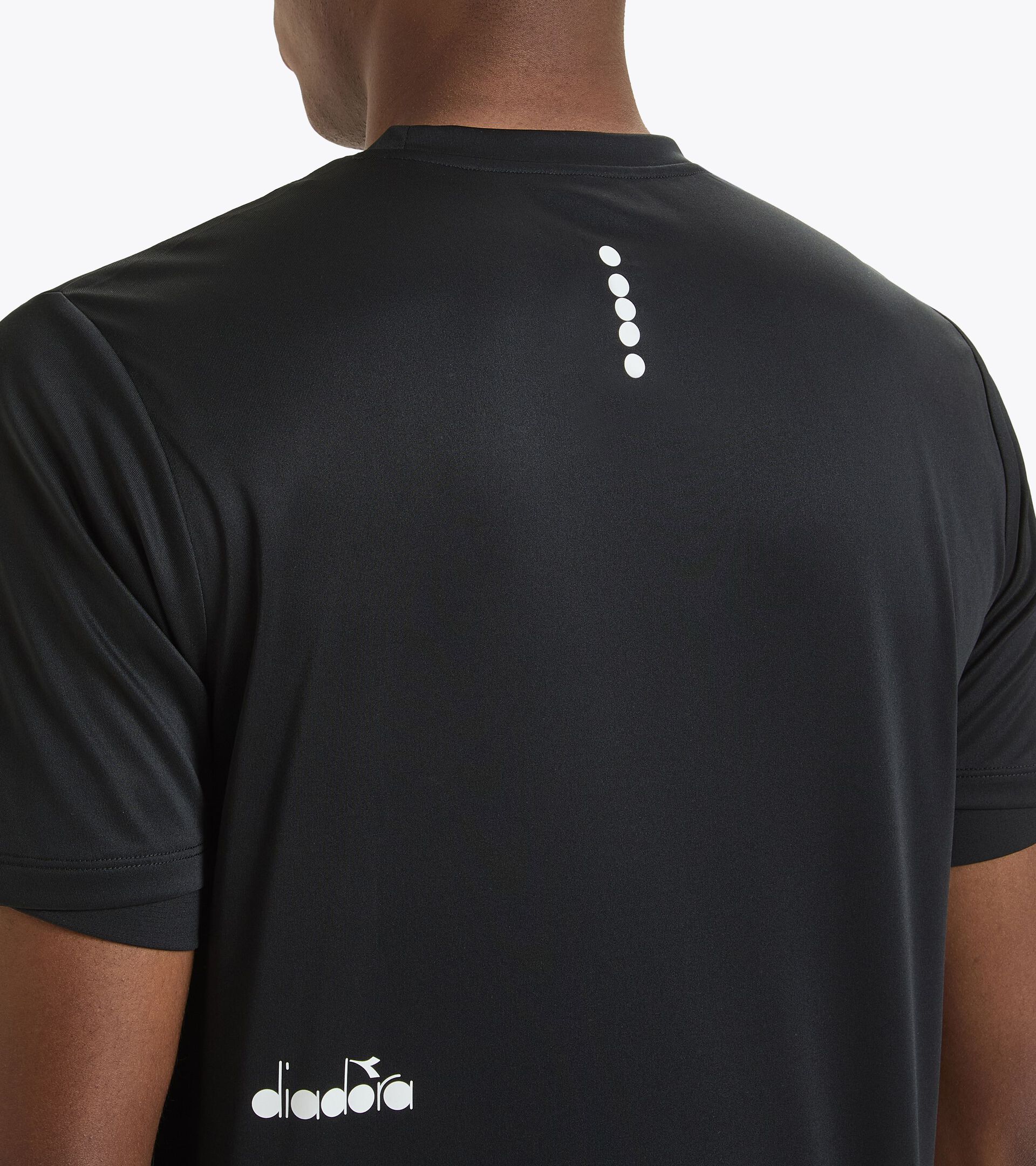 Calcio training t-shirt - Unisex TRAINING SHIRT SCUDETTO BLACK - Diadora