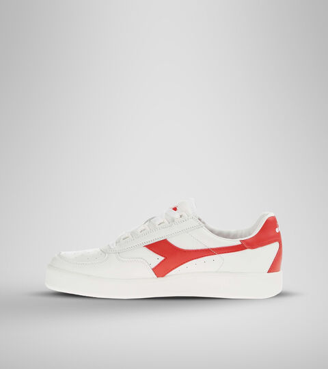 B. ELITE, WHITE/FERRARI RED ITALY Sports shoe - Unisex B. ELITE WHITE/FERRARI RED ITALY - Diadora