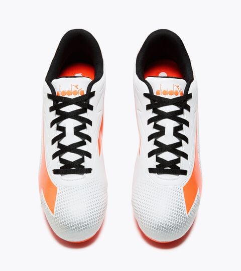 Firm ground football boots - Men&rsquo;s PICHICHI 9 FG WHITE/FLUO RED - Diadora