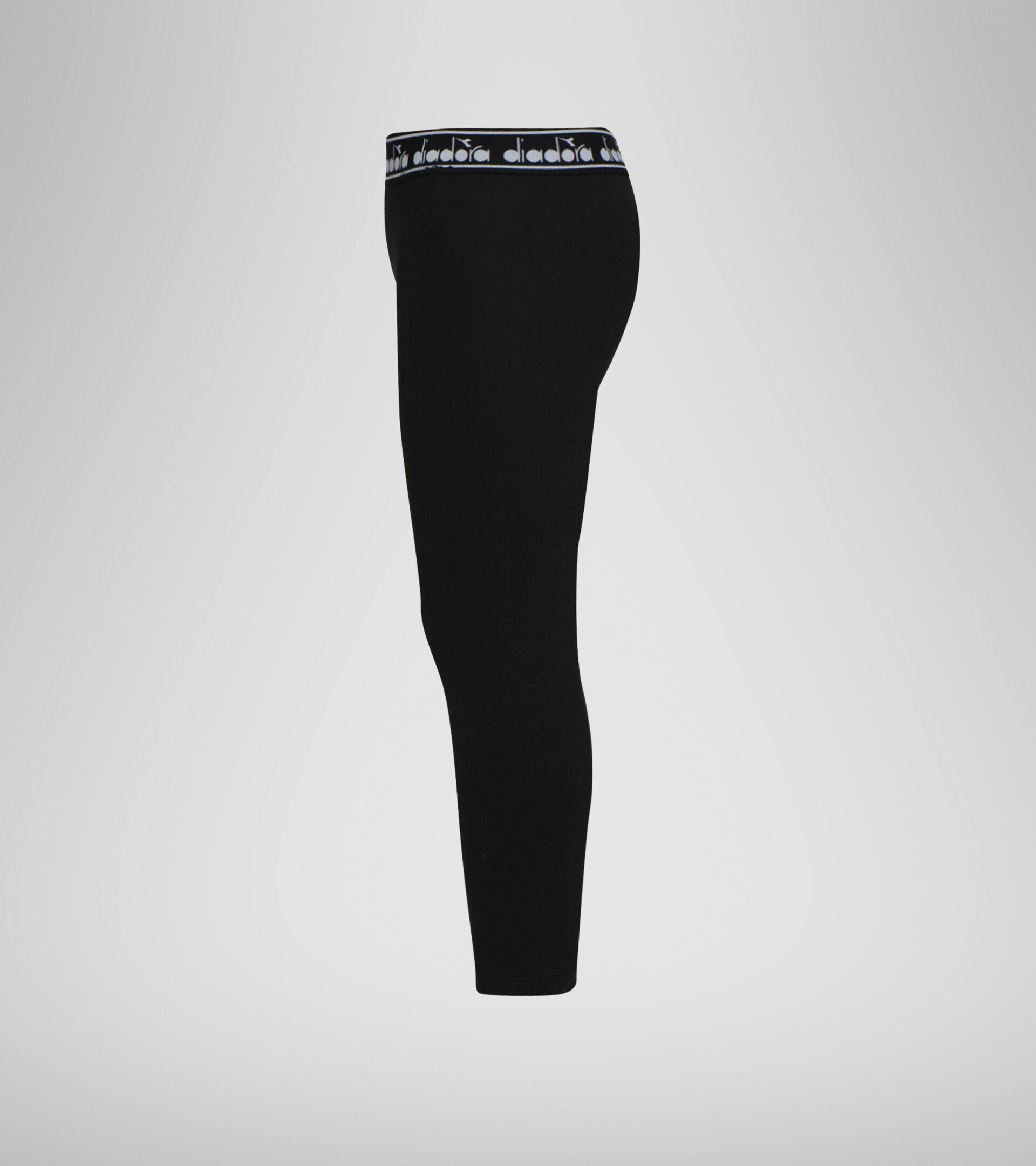 Leggins - Niñas JG. LEGGINGS LOGO MANIA NEGRO - Diadora