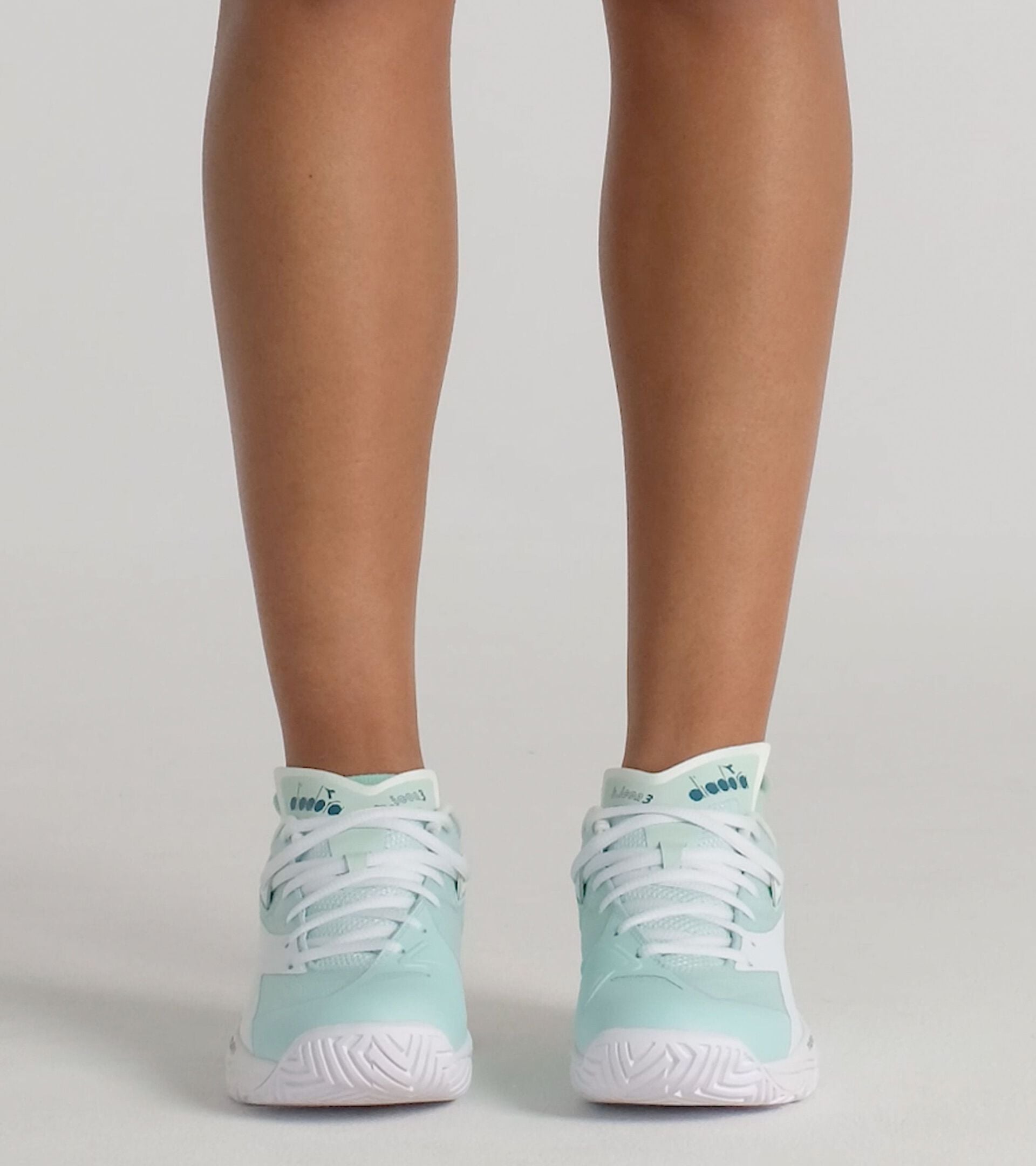 Tennis shoe for hard surfaces and clay courts - Stability - Women&rsquo;s
 B.ICON 3 W AG BAY/WHITE - Diadora