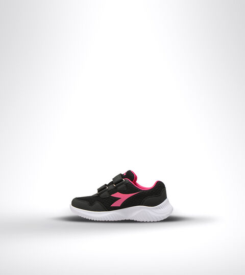 ROBIN 2 JR V, NERO/ROSA MAGENTA Zapatillas de running - Unisex Niños ROBIN 2 JR V NERO/ROSA MAGENTA - Diadora