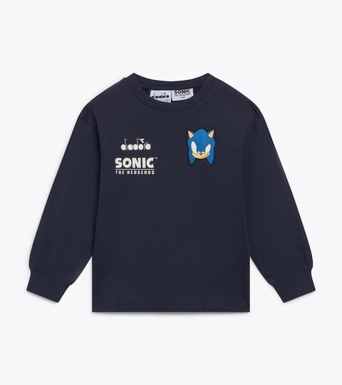 Camiseta de manga larga - Ni&ntilde;os y ni&ntilde;as JU. T-SHIRT LS SONIC AZUL NOCHE - Diadora