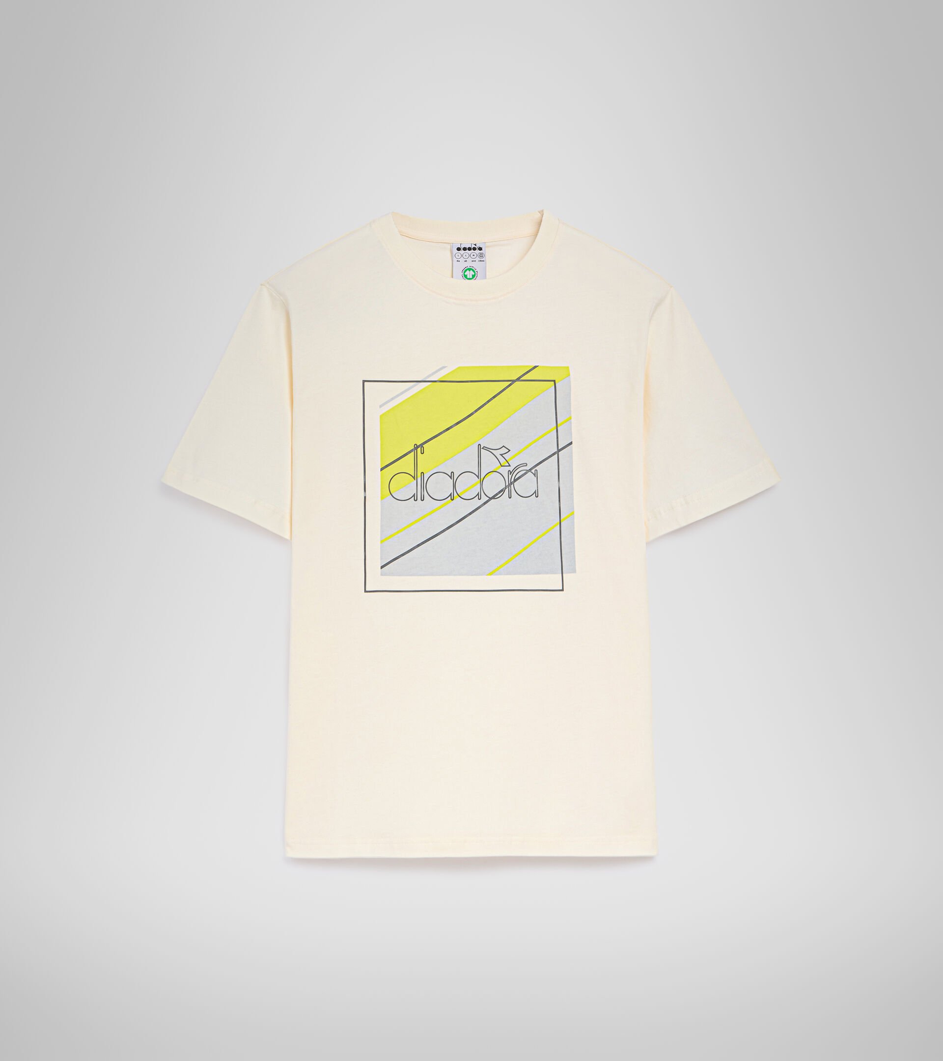 T-shirt - Homme T-SHIRT SS 5PALLLE URBANITY BLANCHE - Diadora