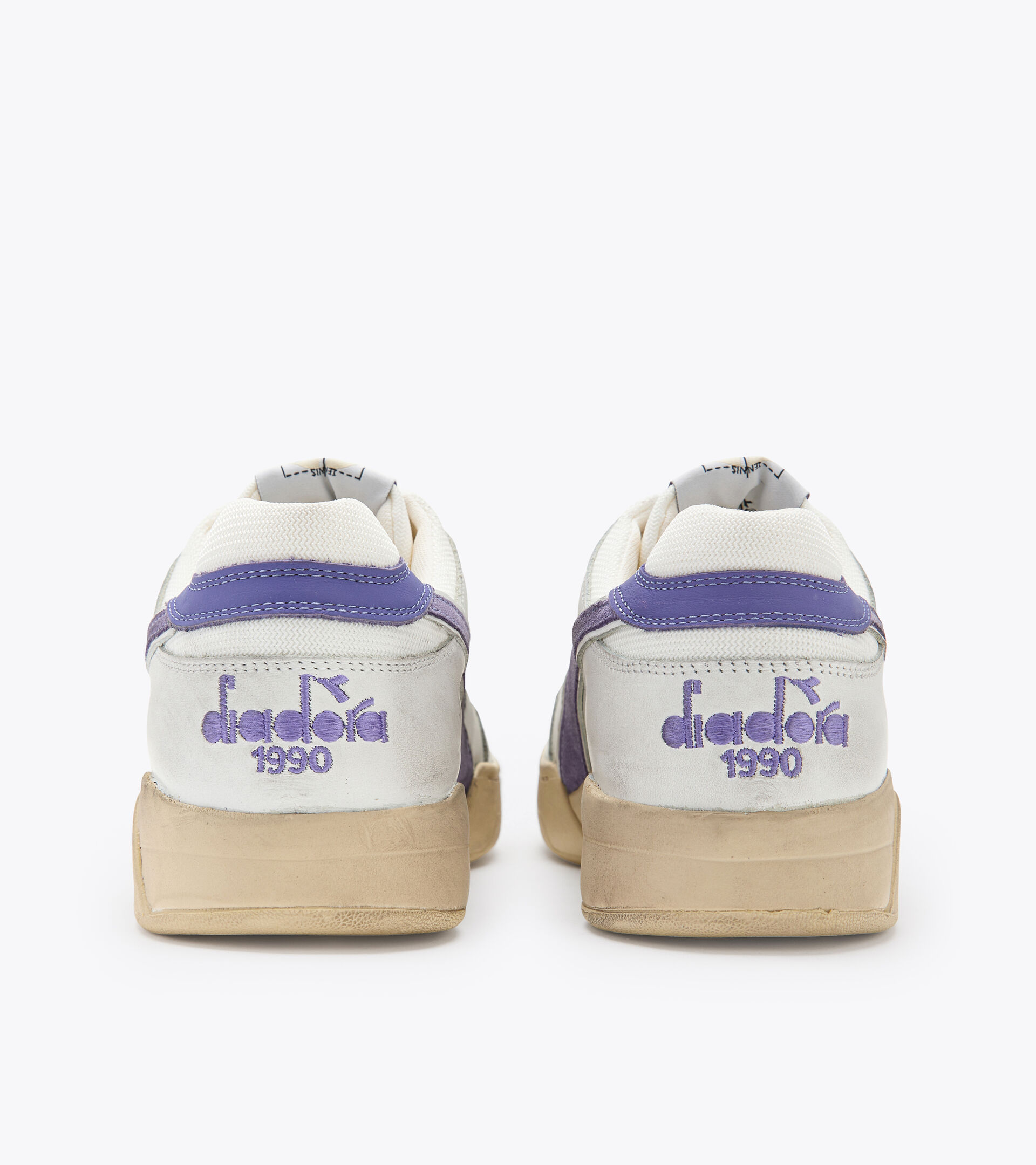 Heritage shoe - Unisex B.560 USED WHITE/VIOLET IRIS - Diadora
