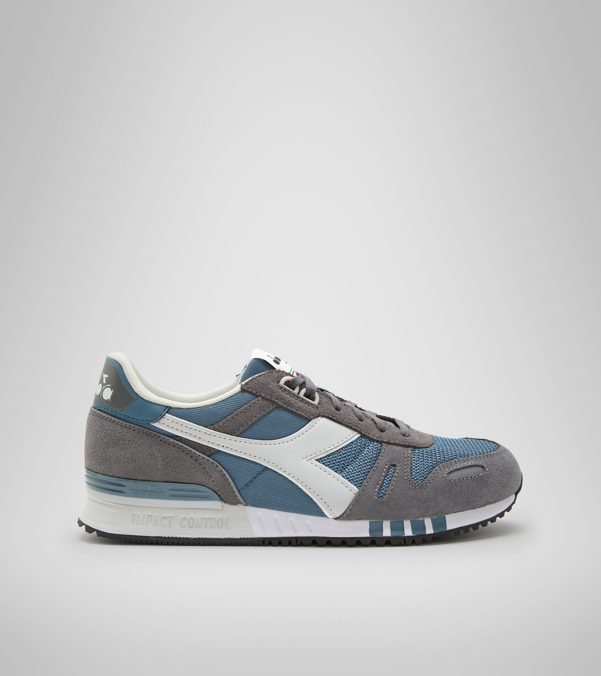Sports shoe - Men TITAN BLUE MIRAGE/STEEL GRAY - Diadora
