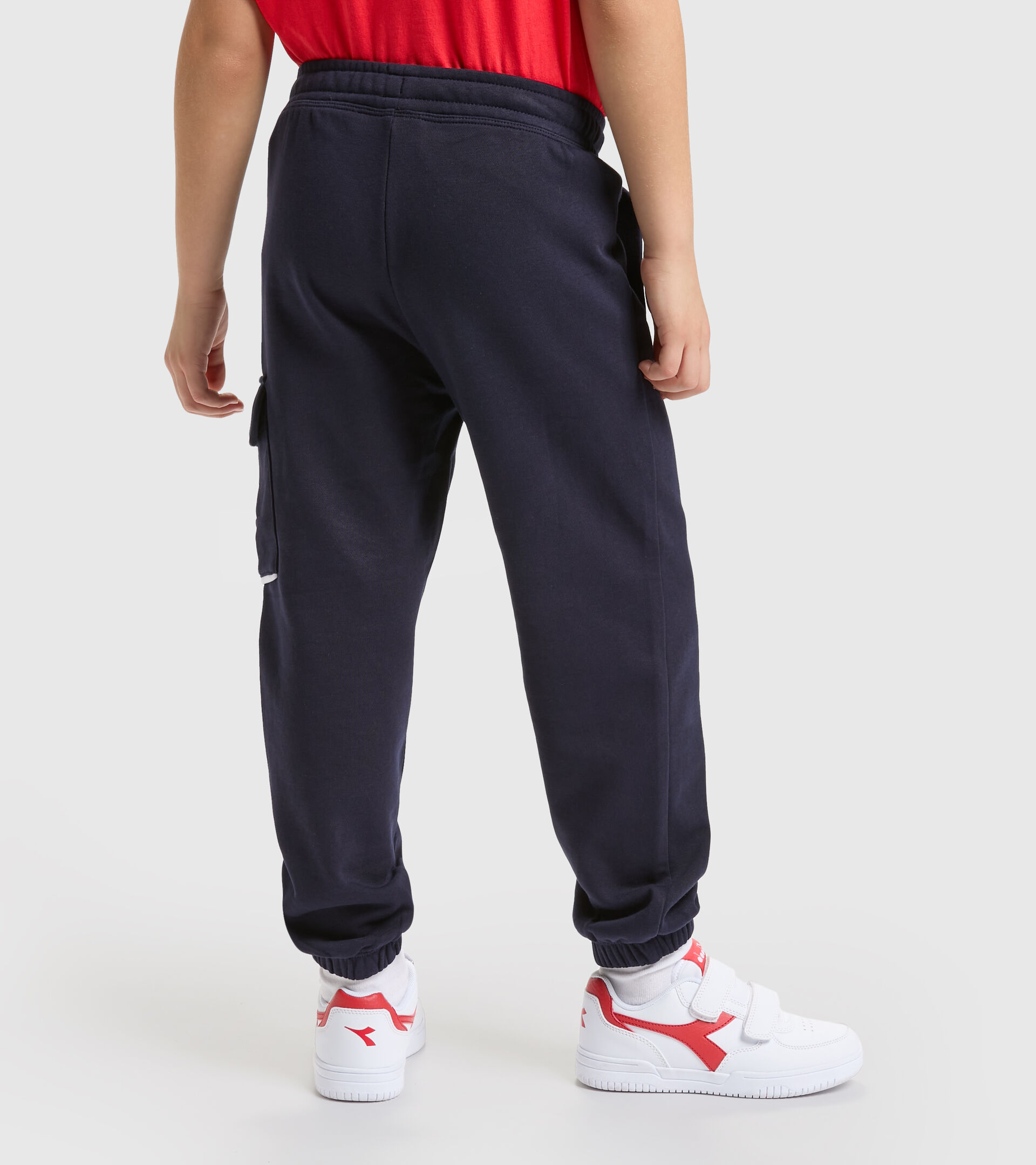 Sports trousers - Boys JB.CUFF PANTS DIADORA FC CLASSIC NAVY - Diadora