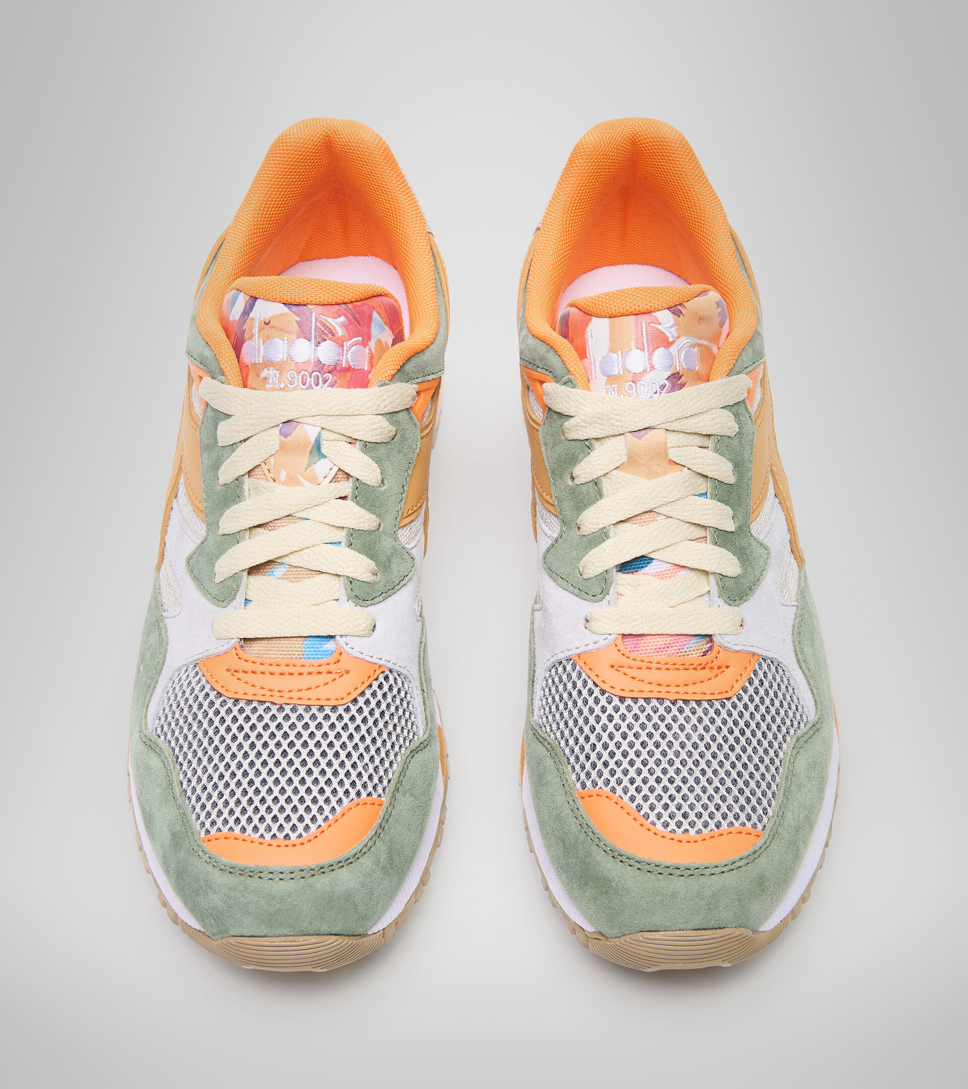 Sports shoes - Men N9002 CAMO OIL GREEN/DAWN BLUE - Diadora
