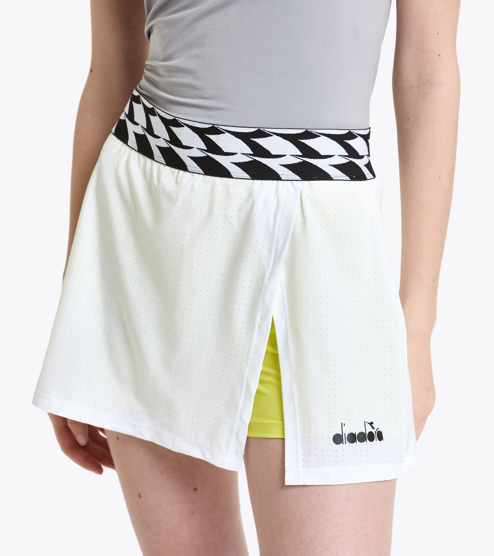 Tennis skirt - Women L. SKIRT OPTICAL WHITE - Diadora