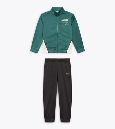 Polyestere tracksuit - Boy
 JB. TRACKSUIT FZ LOGO (PL) RAIN FOREST - Diadora