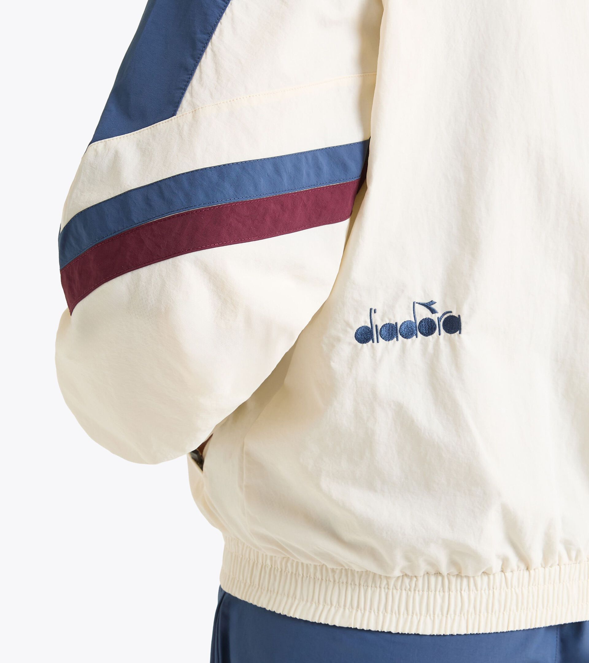 Chaqueta de tenis - Competición - Para todos los géneros U. TRACK JACKET MATCH BLANCO MURMURAR - Diadora