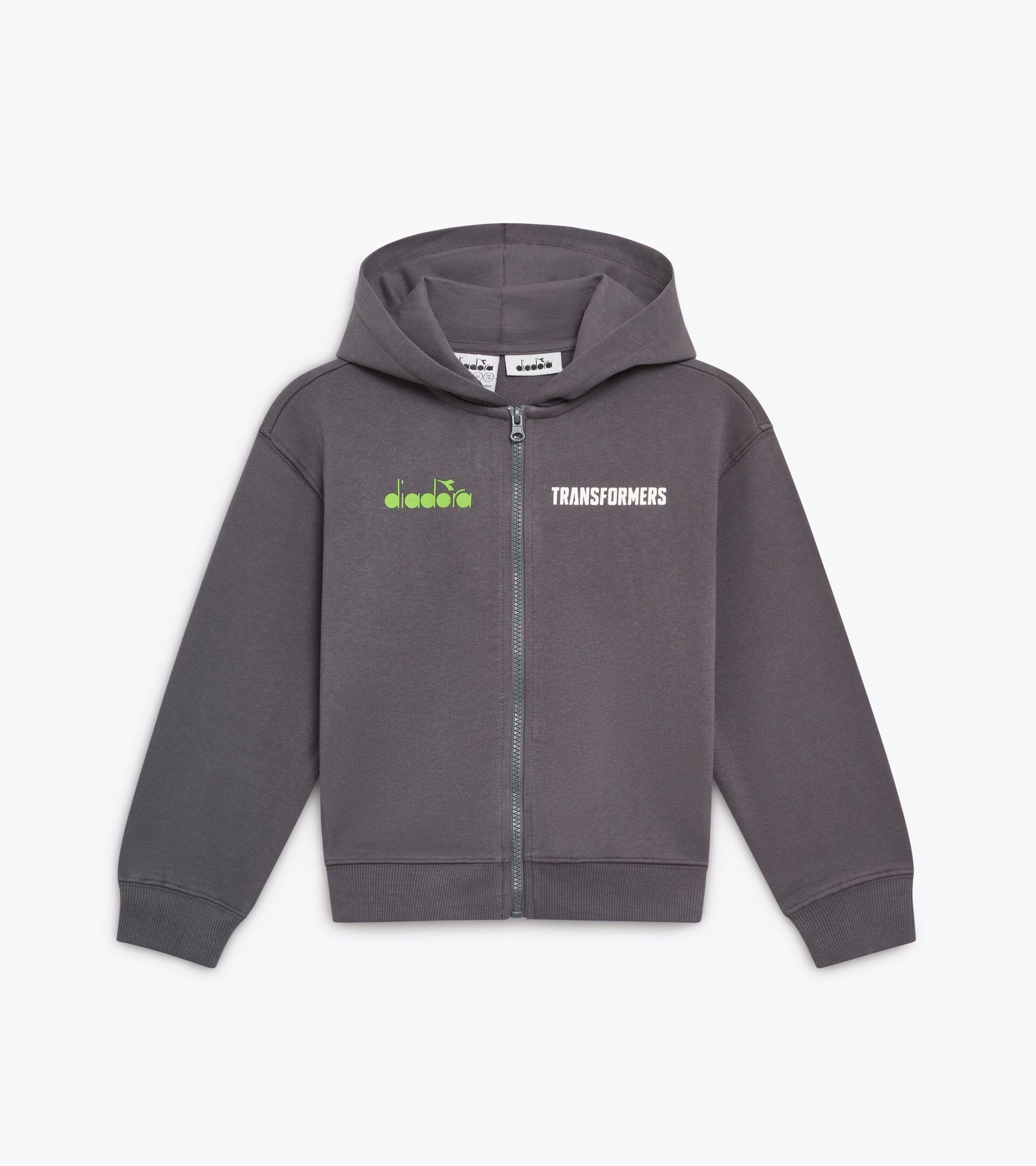 Sweat-shirt Transformers - Gar&ccedil;on et fille JU. HOODIE FZ TRANSFORMERS TURBULENCE - Diadora