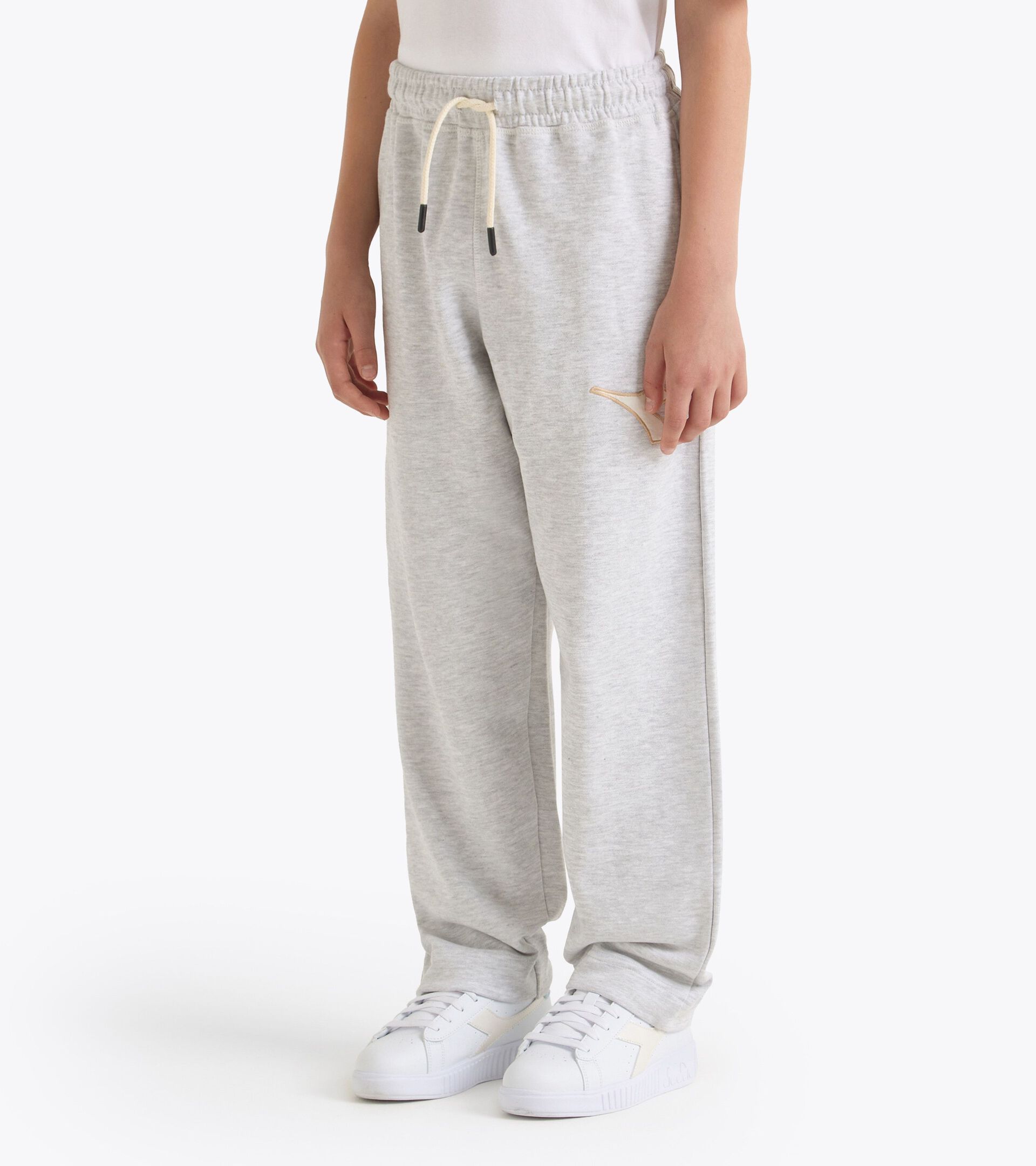 Jogginghose - Comfort Fit - Mädchen JG. JOGGER PANTS DISTRICT LICHT MITTELGRAU MELANGE - Diadora