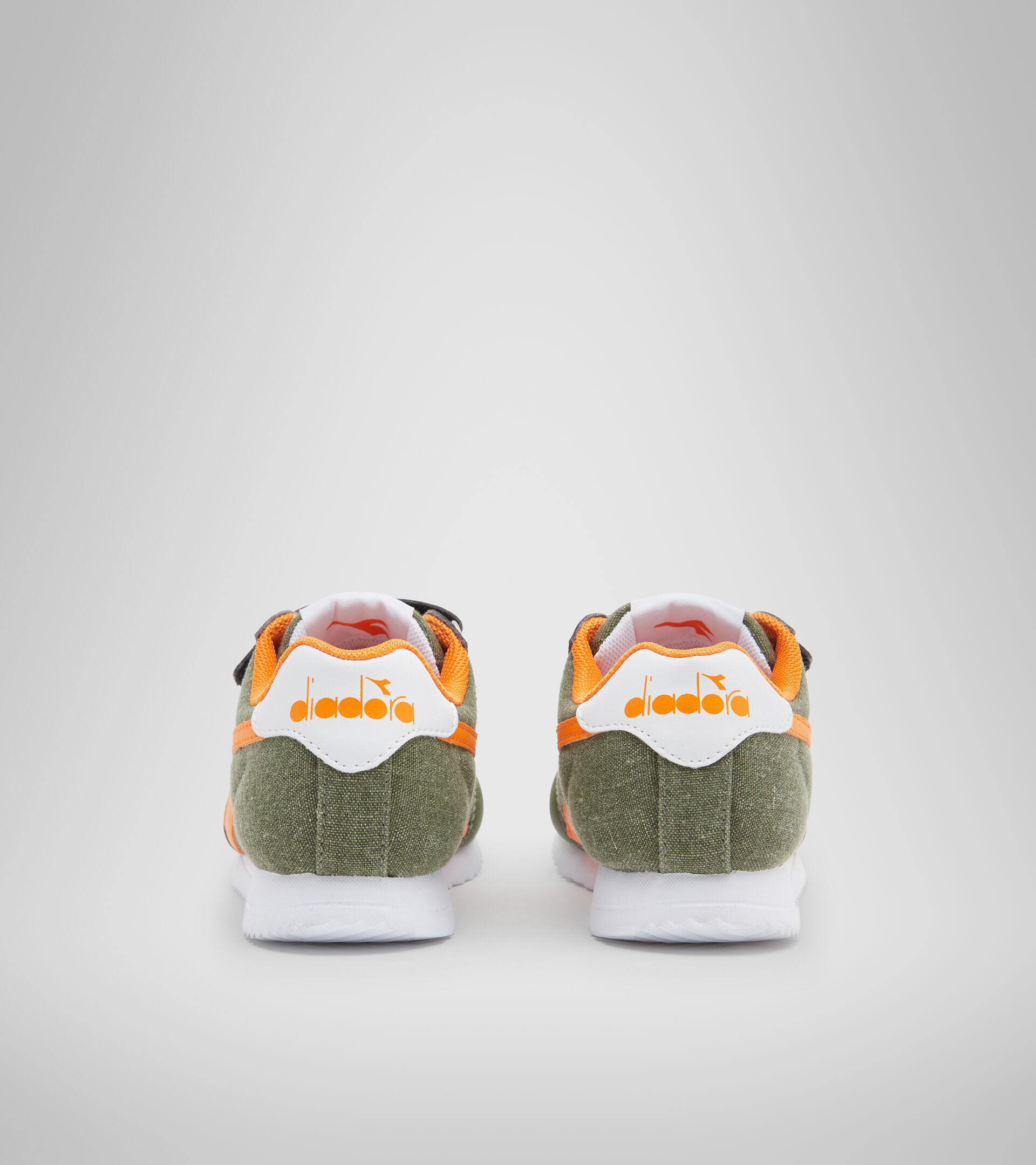 Sports shoes - Kids 4-8 years JOG LIGHT PS LODEN GREEN/ORIOLE - Diadora