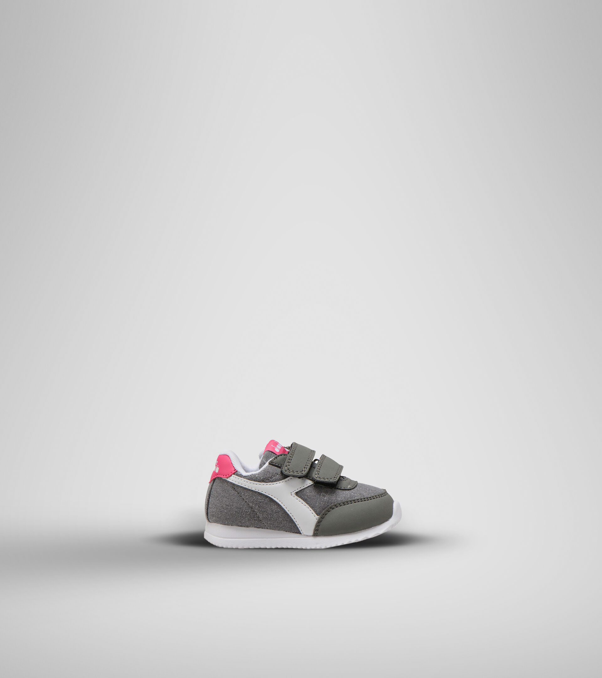 Chaussures de sport - Bambins 1-4 ans JOG LIGHT TD GRIS CHARBON/FANDANGO ROSE - Diadora