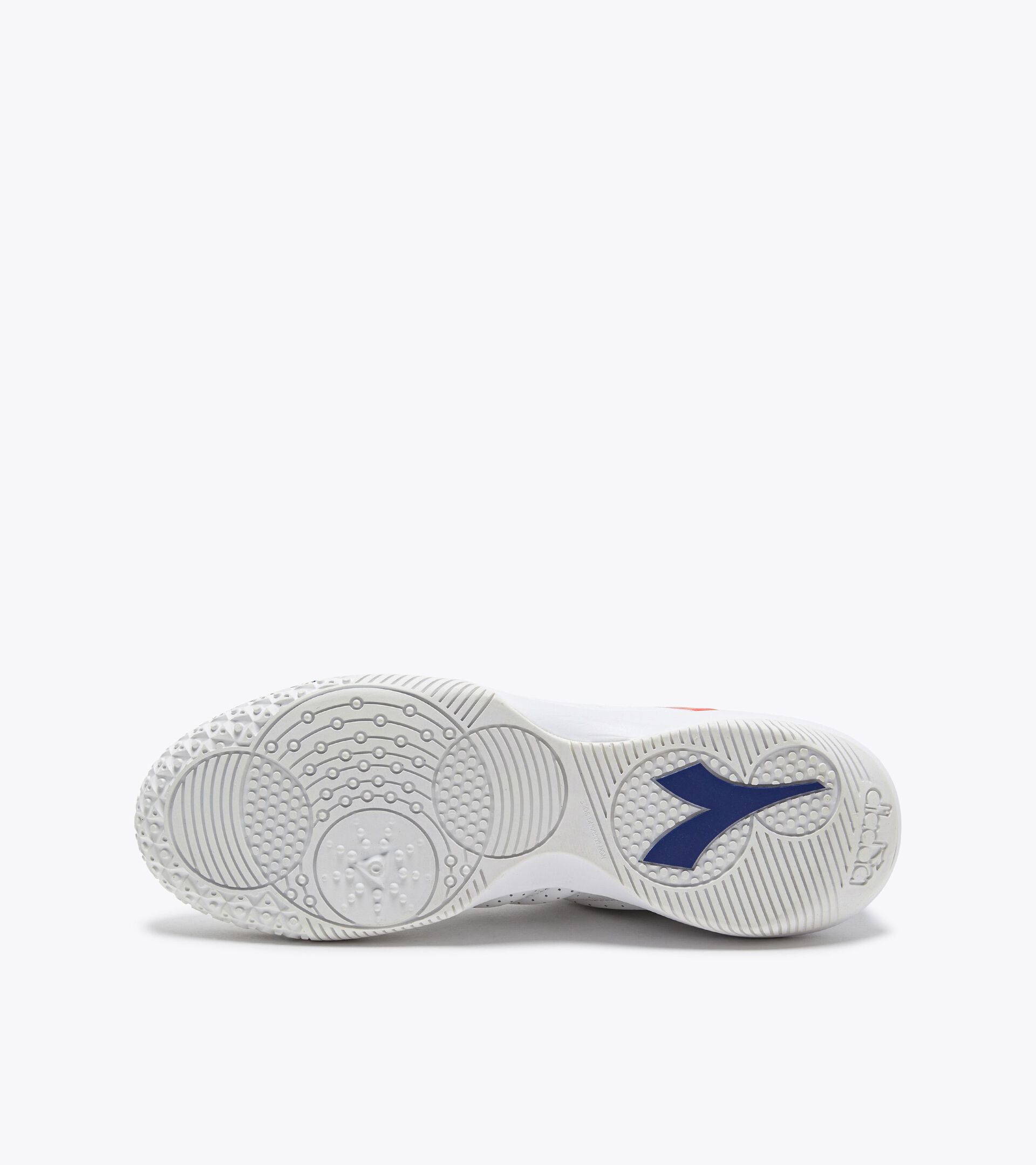 Futsal boots - Specific outsole for indoor ground - Men's BRASIL SALA CUP ID WHITE/NAVY - Diadora