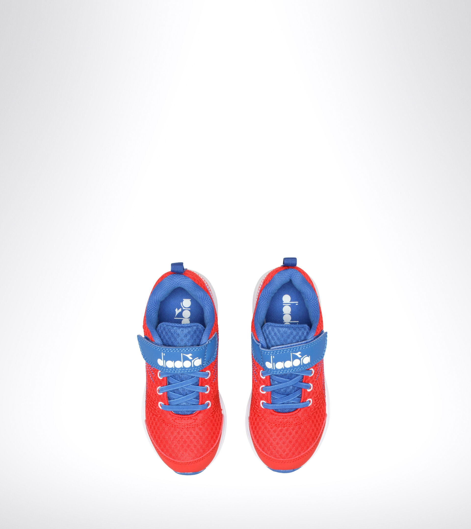 Chaussures de running - Unisexe enfant FLAMINGO 6 JR ROUGE FONCE/IMPERIAL BLEU/BLC - Diadora