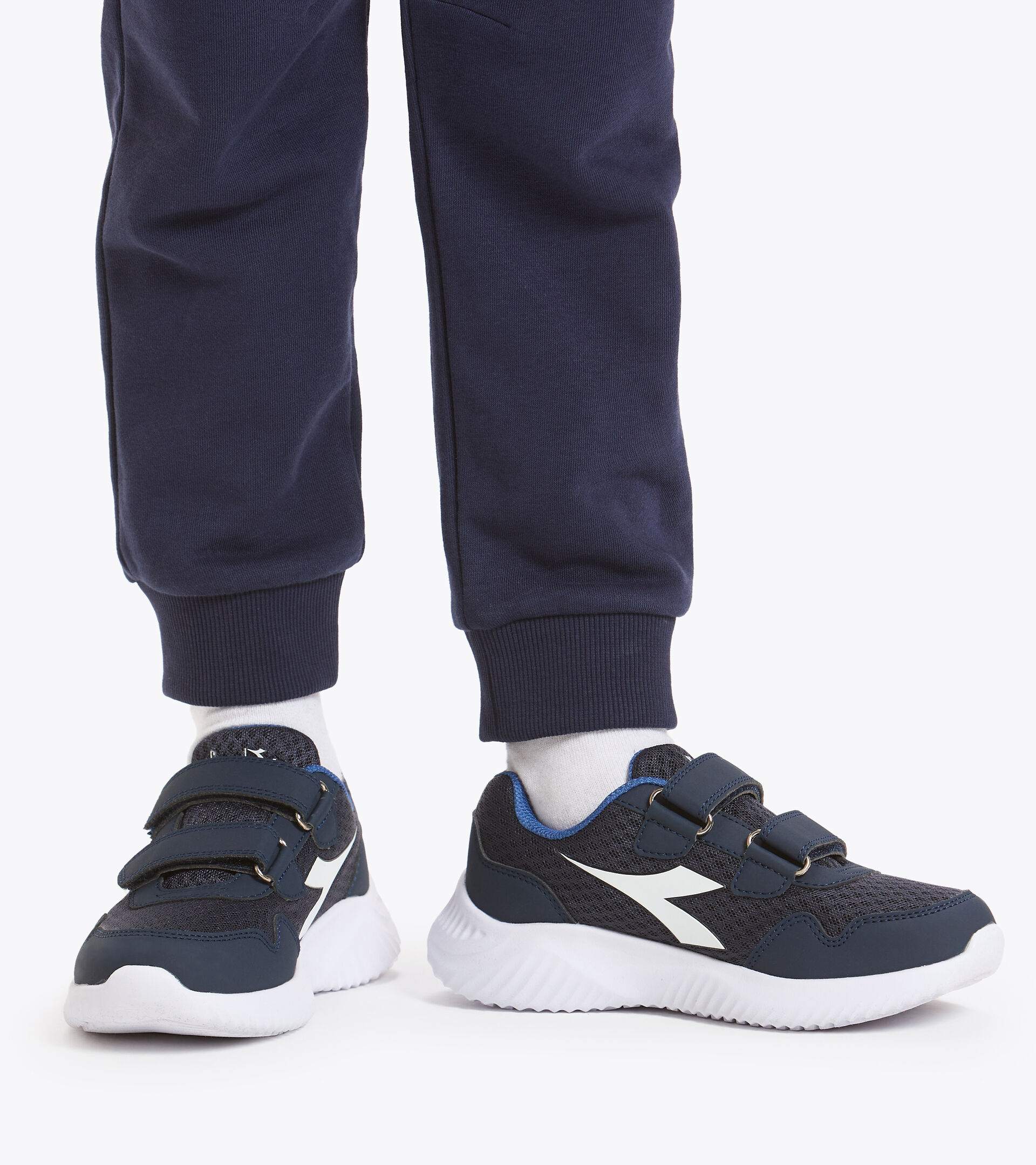 Running shoe - Kids ROBIN 2 JR V BL CORSAIR/FEDERAL BLUE/WHT - Diadora