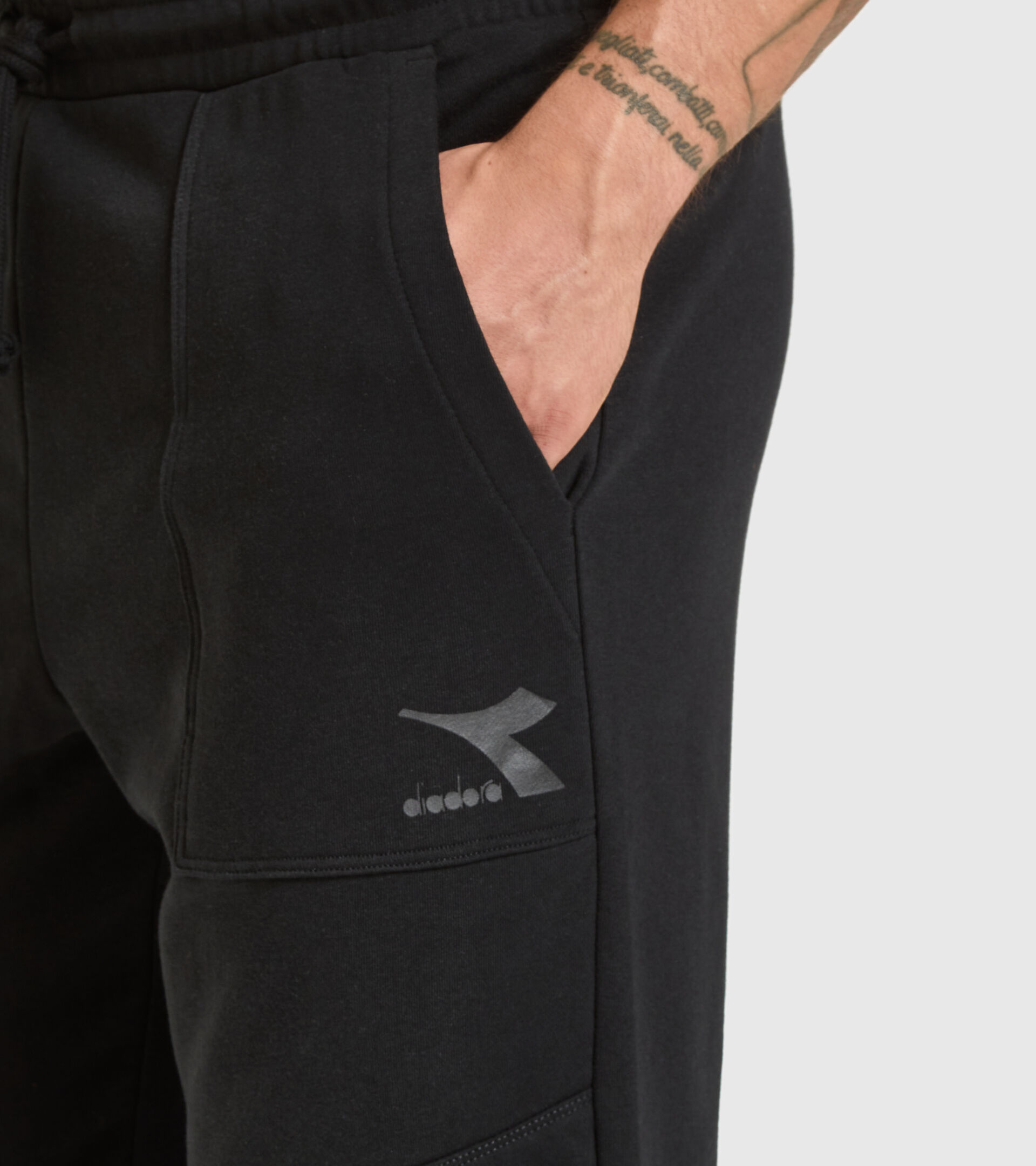Pantalones deportivos - Hombre PANTS CUFF SHIELD NEGRO - Diadora