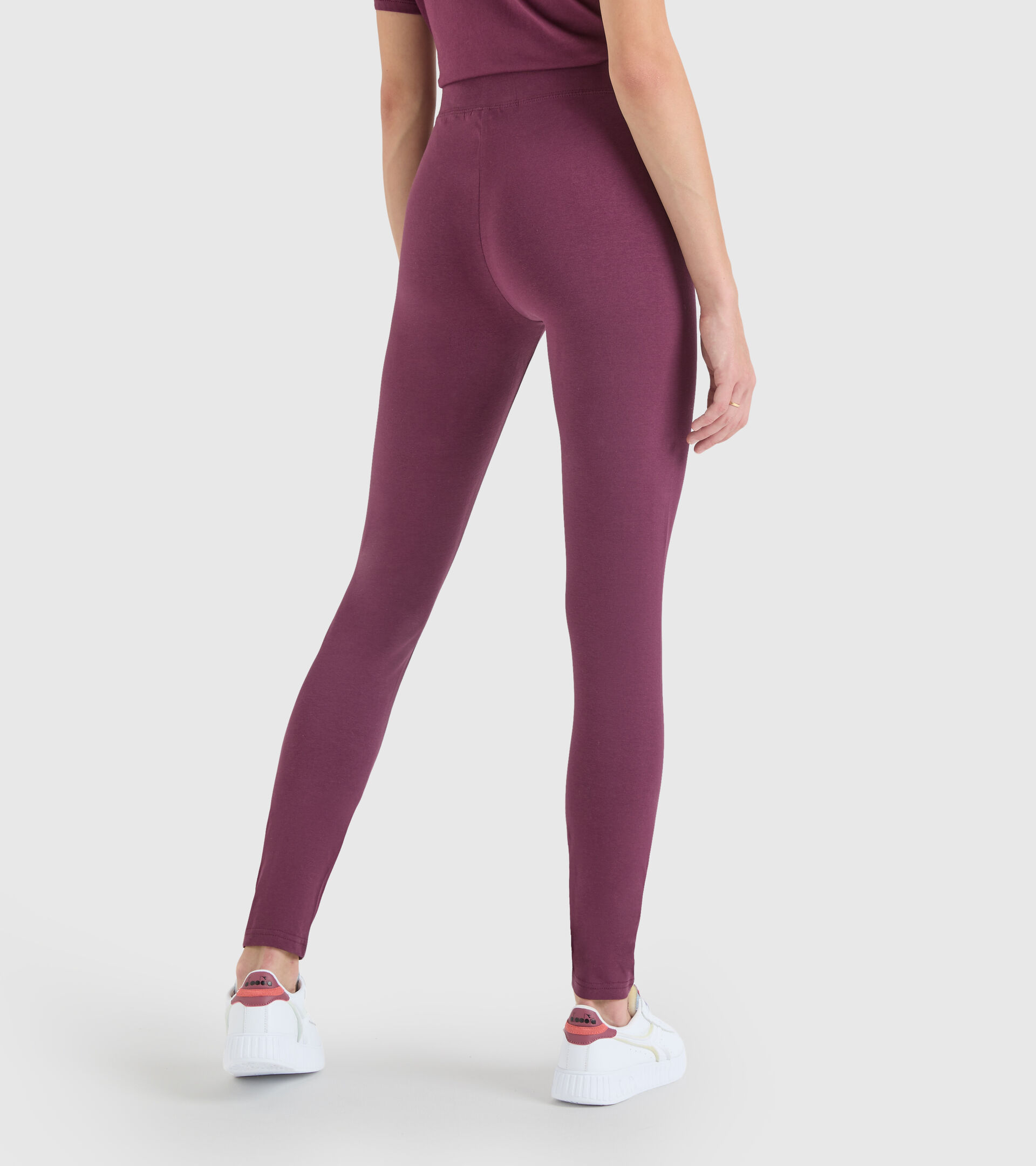 Leggings sportivi - Donna L.LEGGINGS CORE VIOLA AFRICANA - Diadora