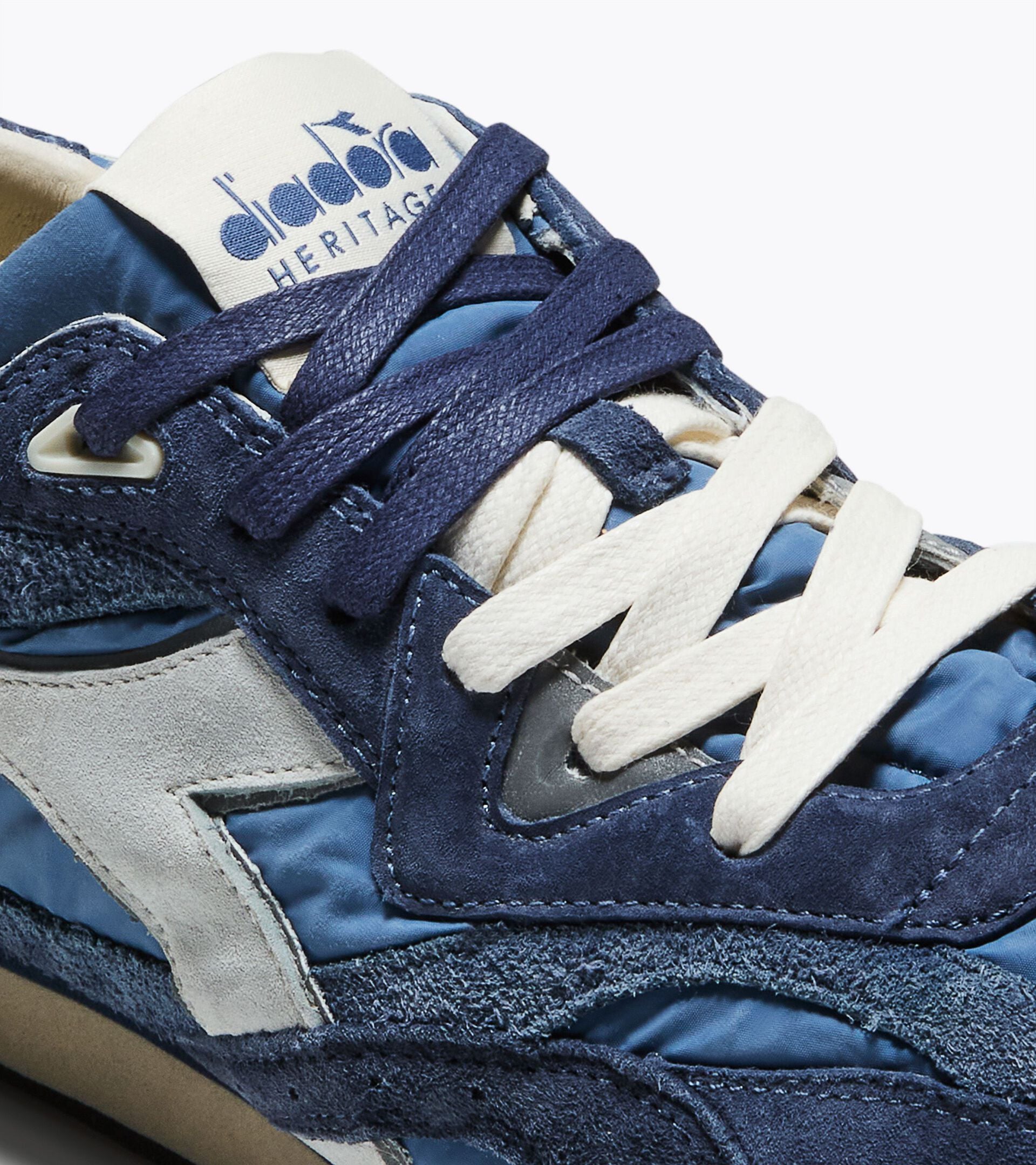 Heritage Sneaker - Low-Profile - All-gender EQUIPE REVENGE NYLON USED COLONEL BLUE - Diadora